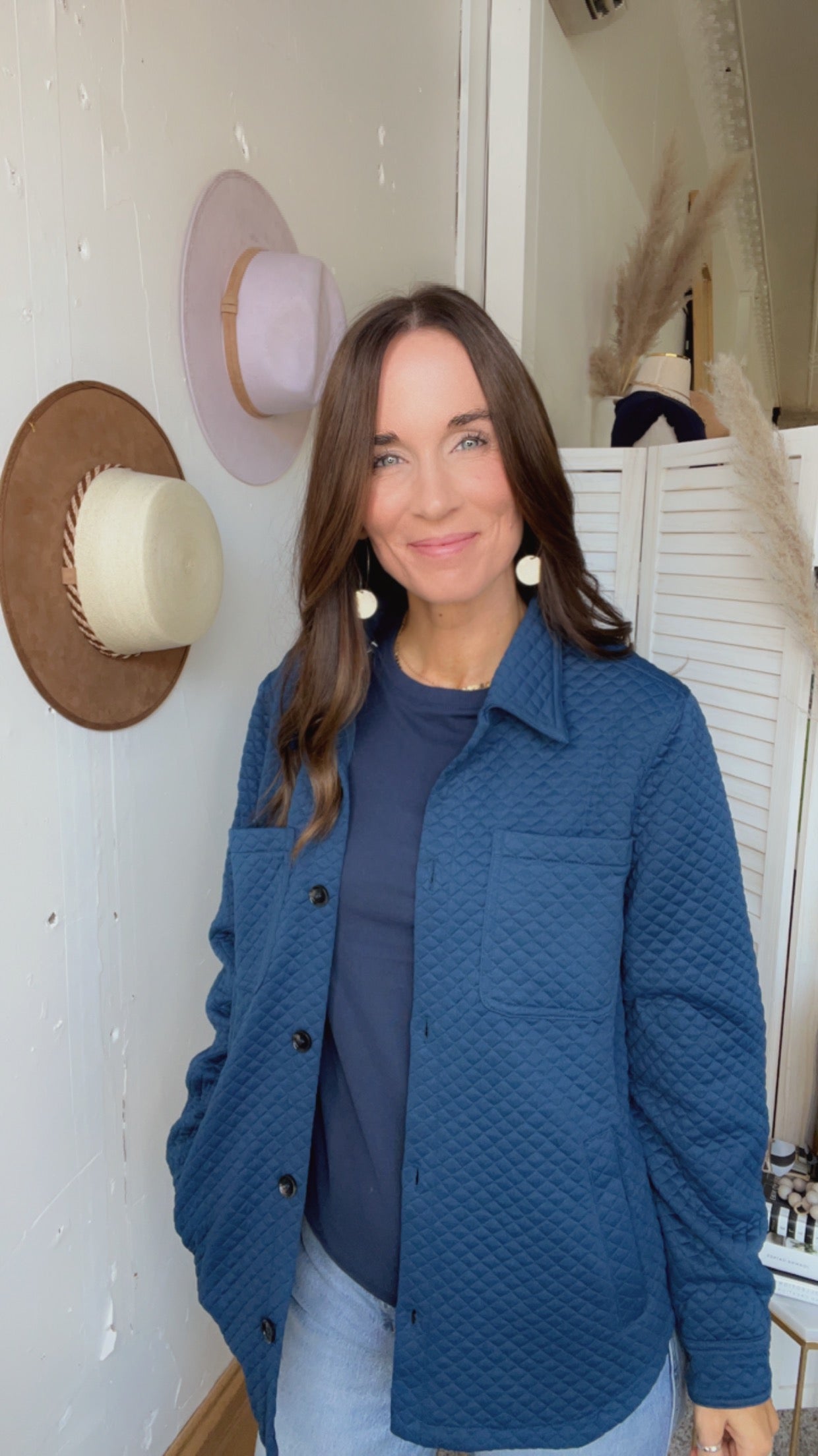 Jenna's Quilted Button Down、mySite、garagedoors4me