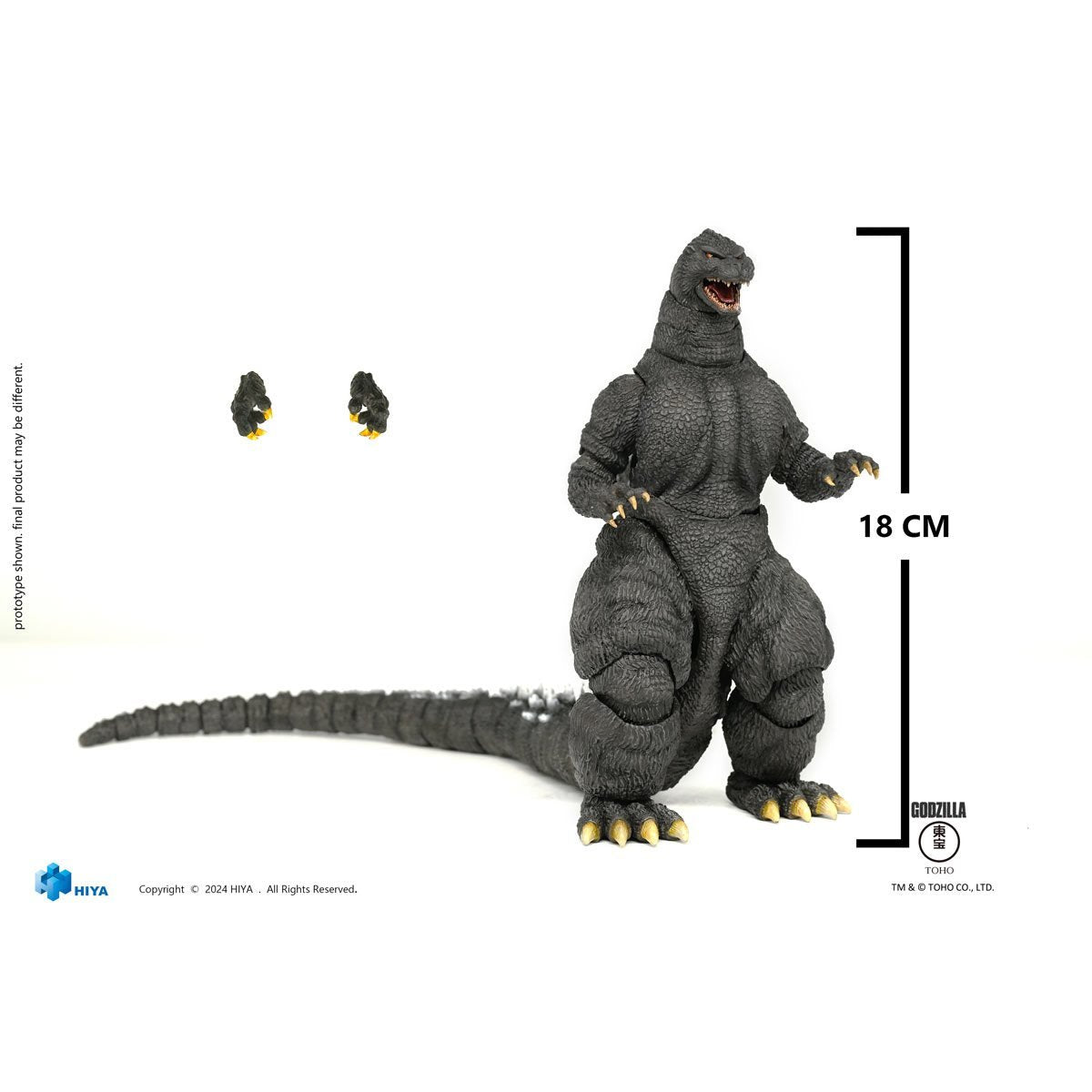 Hiya Toys Exquisite Basic Series Godzilla vs. King Ghidorah 1991 Godzilla Hokkaido (Previews Exclusive)、mySite、hgirdovlk