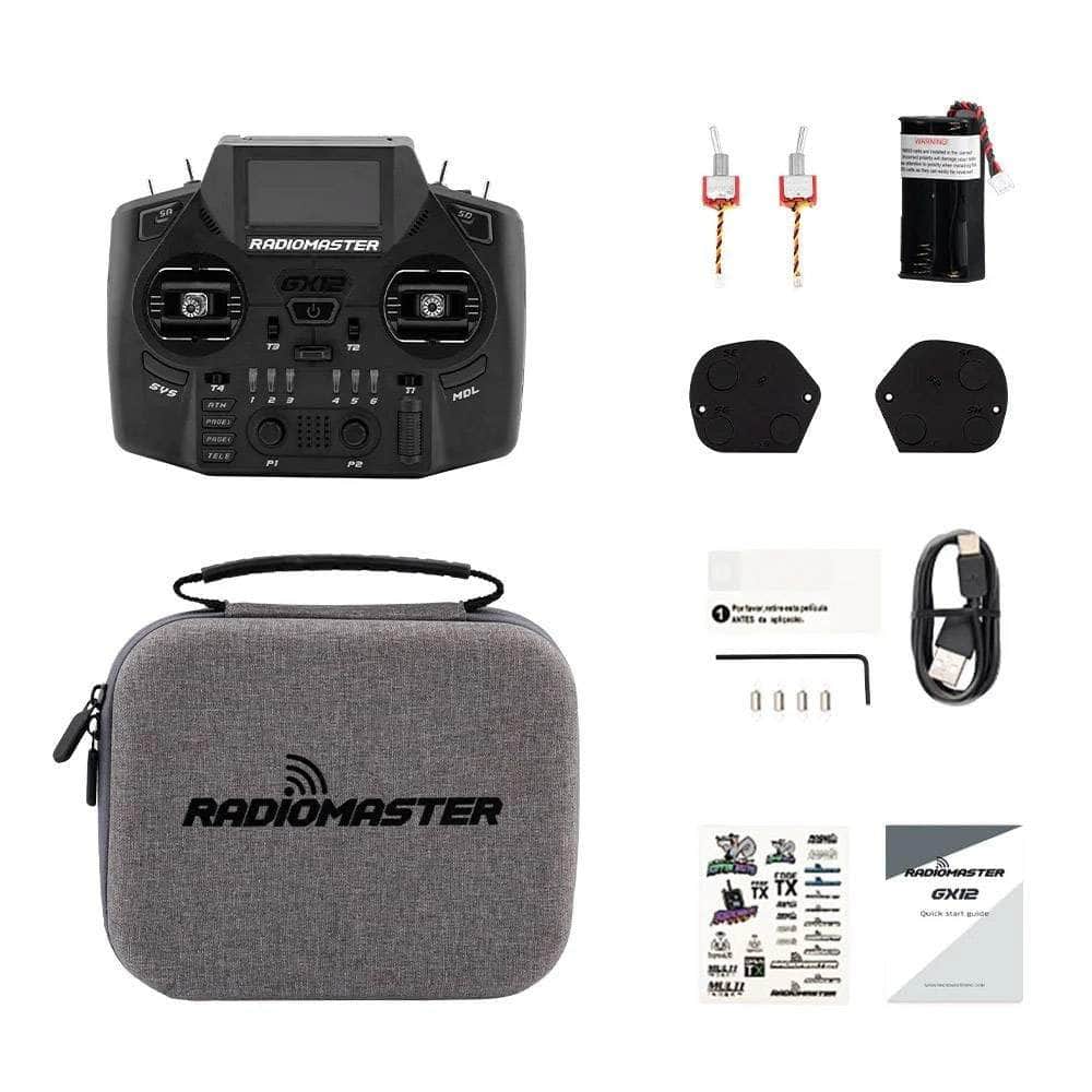  Radiomaster GX12 Dual-Band Radio Controller、mySite、merchandisen