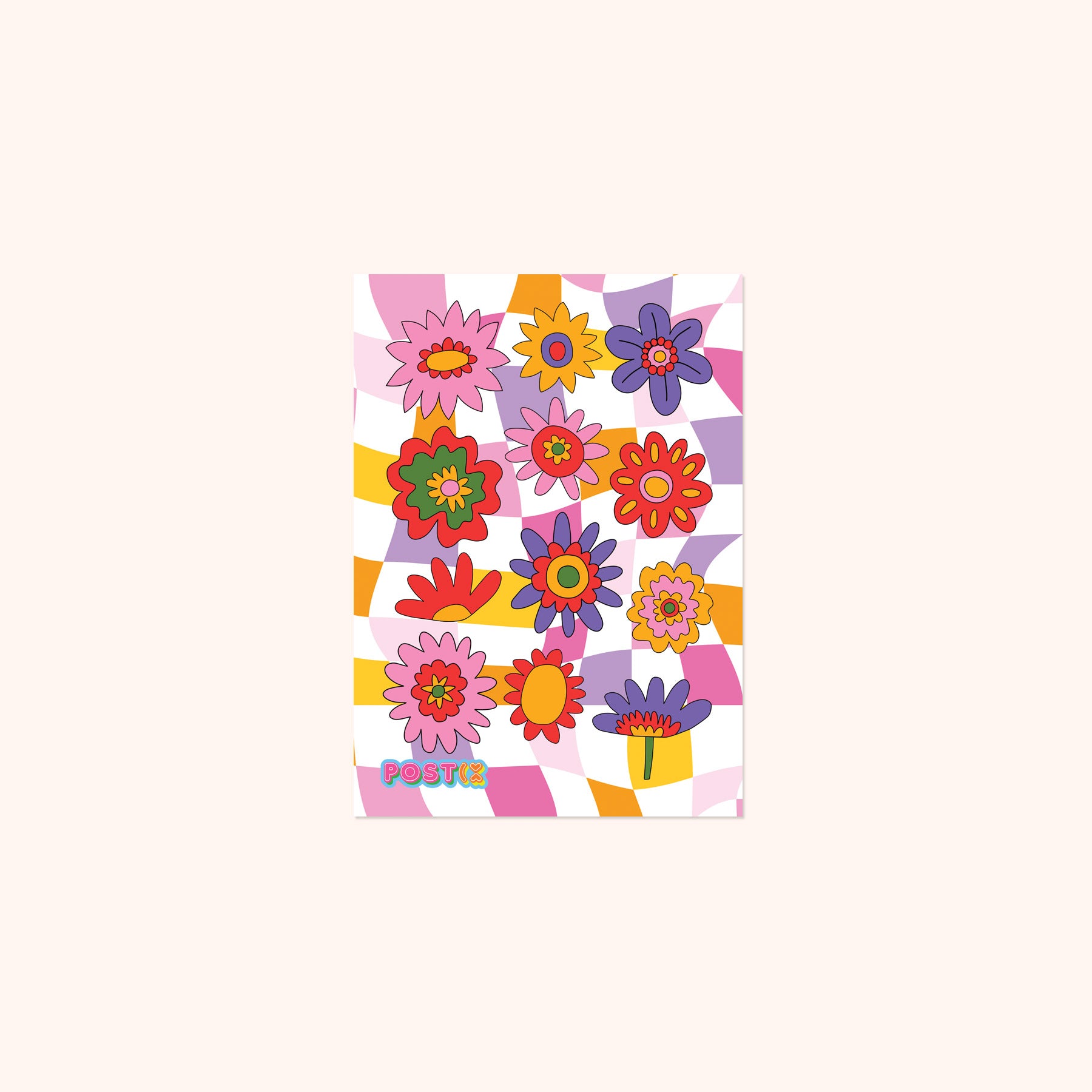  Vivid Flower Trip Mini Sticker Sheet、mySite、ghnorth