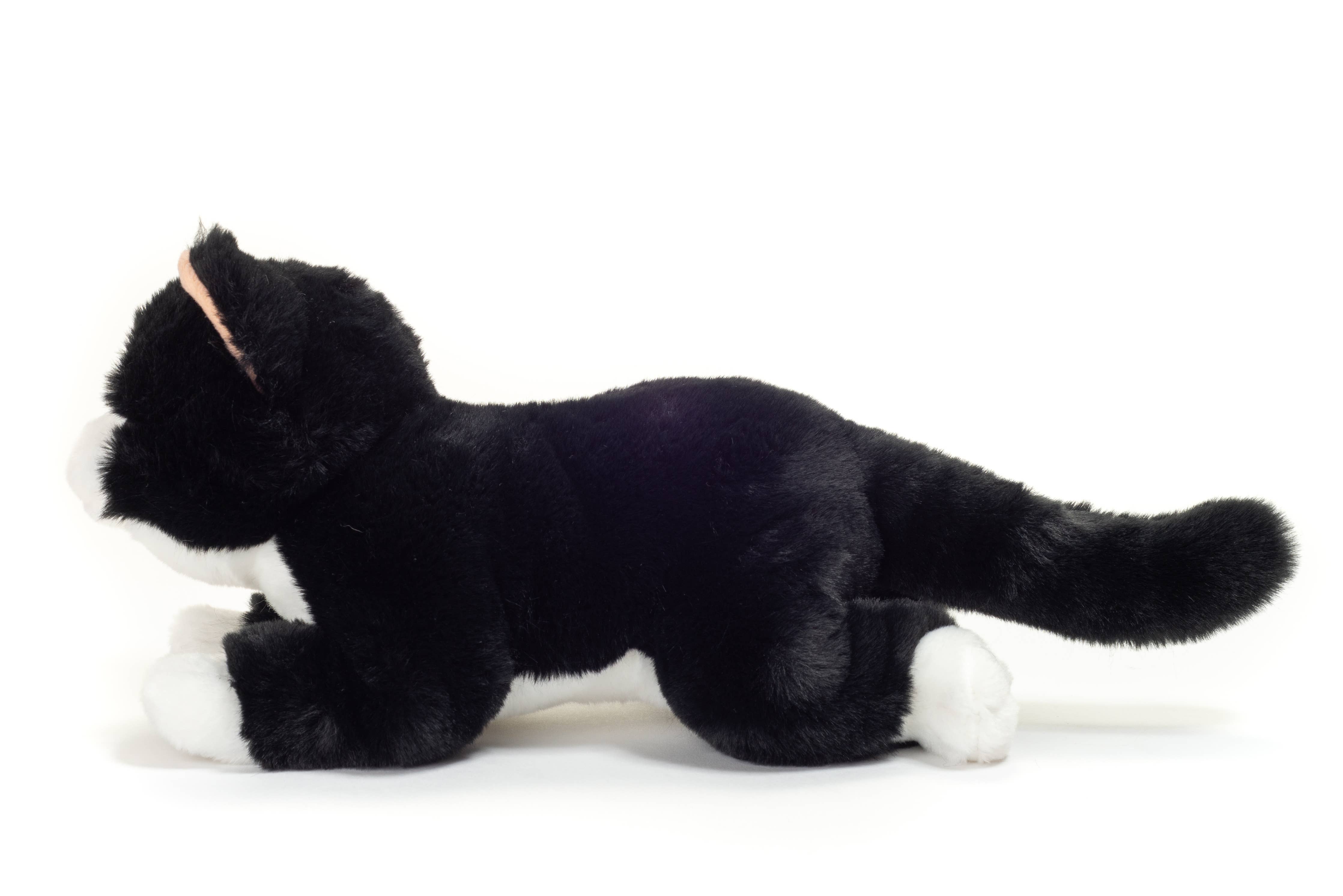 Floppy Eco-Friendly Tuxedo Black and White Kitty Cat 30 cm - plush toy - stuffed toy、mySite、g9winljtr