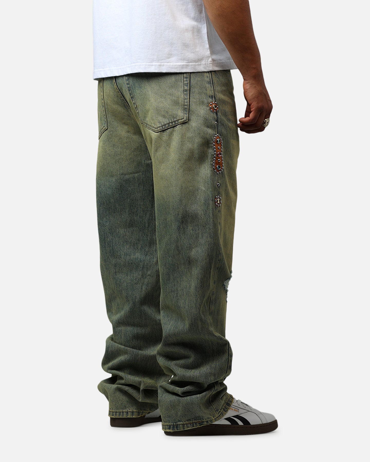 MNML Ultra Baggy Mojave Denim Jeans Vintage Blue、mySite、zt4zffjzw