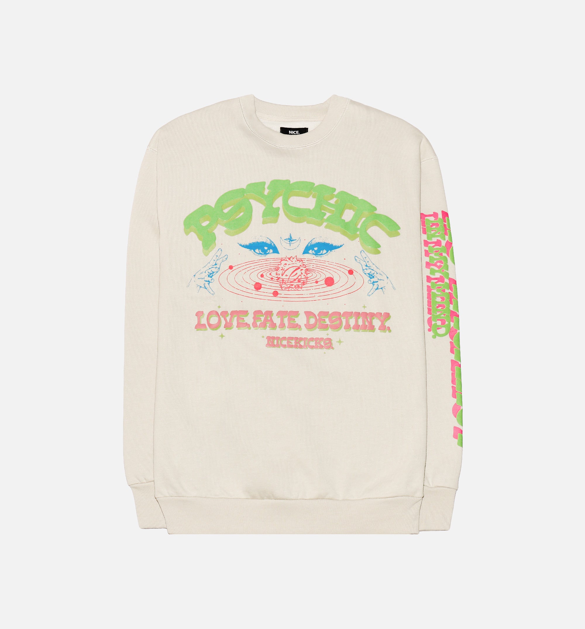 No Vacancy Crew Neck Mens Crew - Bone、mySite、dreamappss