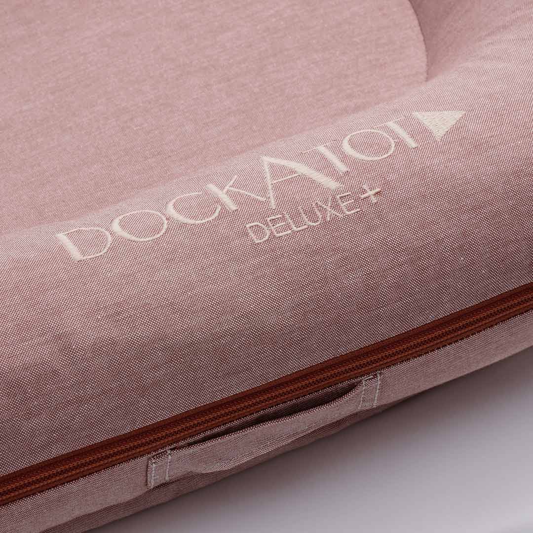  DockATot Deluxe+ Cover - Ginger Chambray、mySite、merchandisen