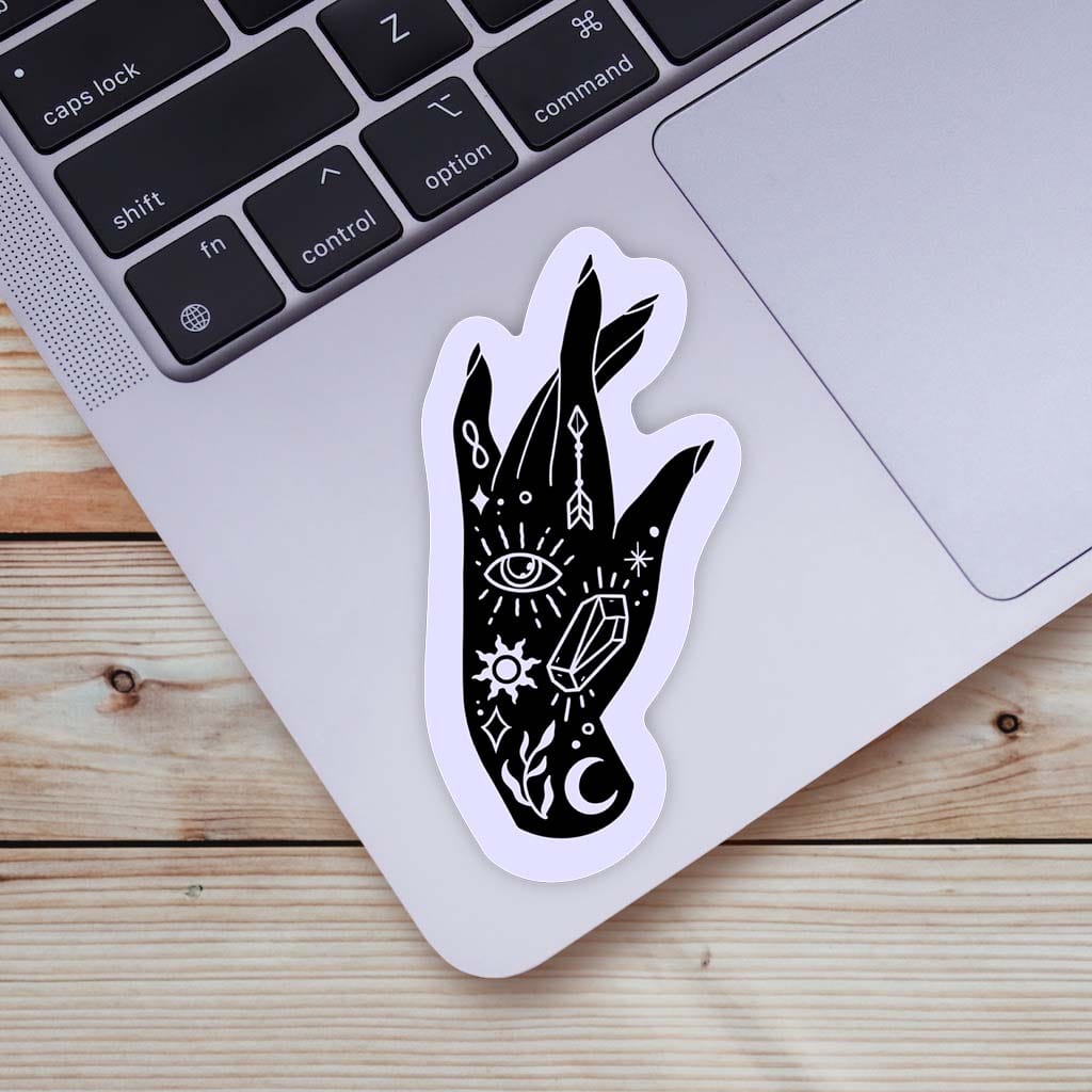  Mystic Hand Sticker - Purple、mySite、elrpsem3k