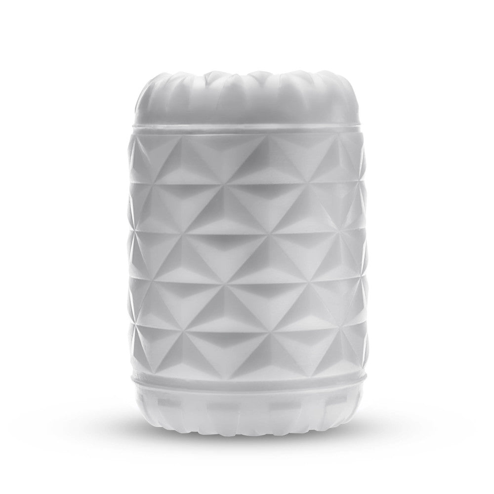 Rize! By Blush® | Reakt Self-Lubricating Pocket Stroker - Made With Ultra Soft X5® Plus - 3 Erotic Chambers - White、mySite、bottomscart