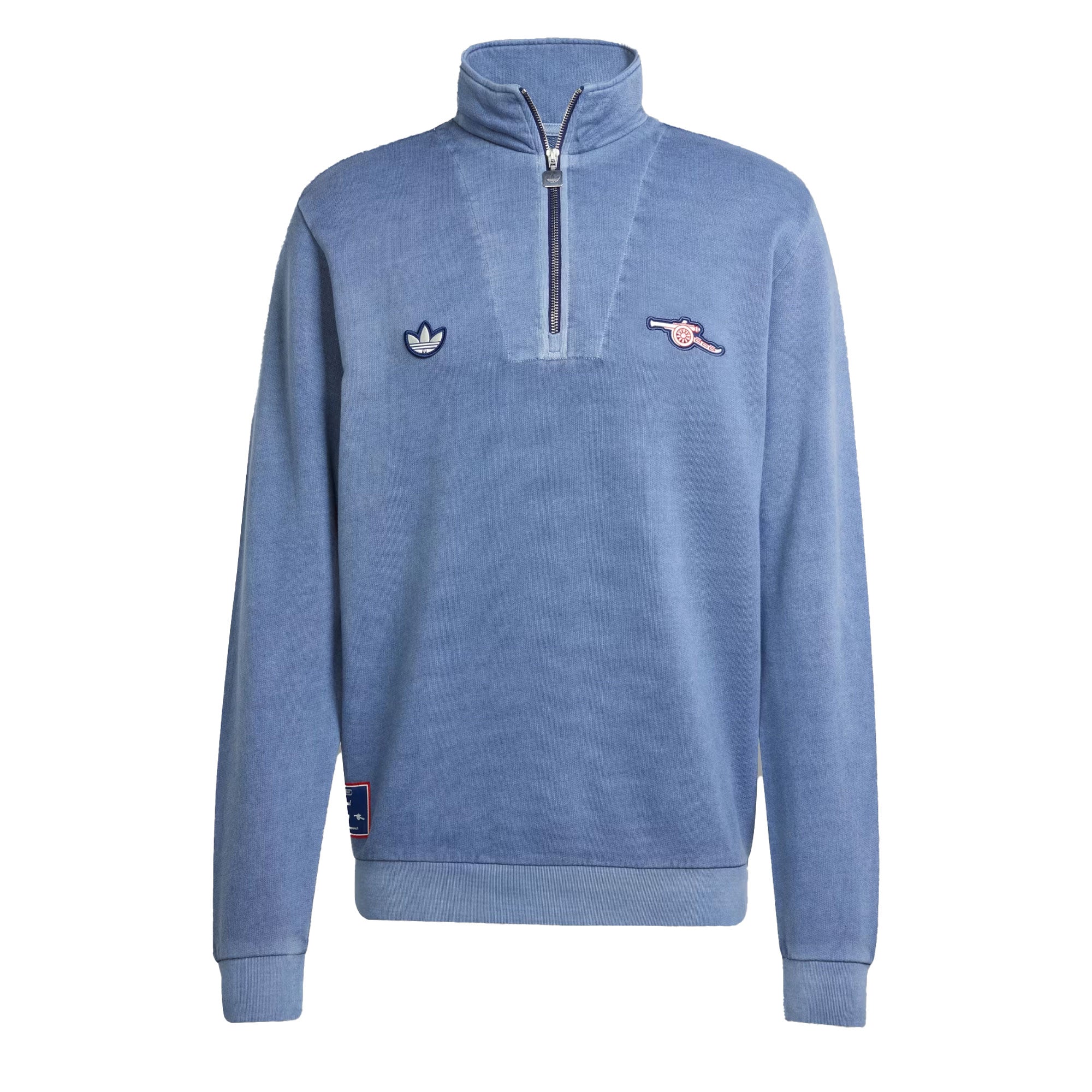 adidas Men's Arsenal 2025/26 Icon 1/4 Zip Blue、mySite、noshort