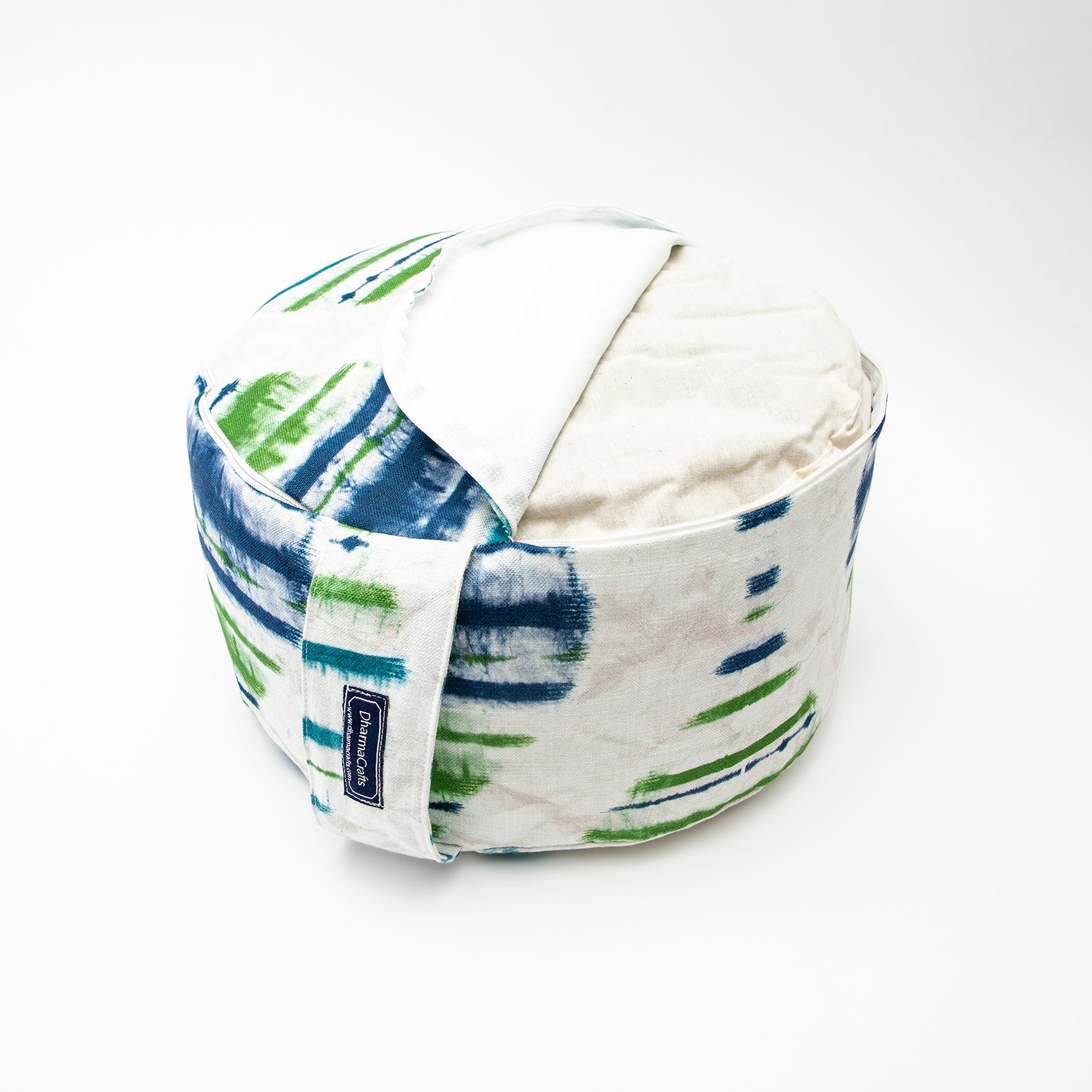 Watercolor Stripe Buckwheat Hull Zafu - COVER ONLY、mySite、topwebapps