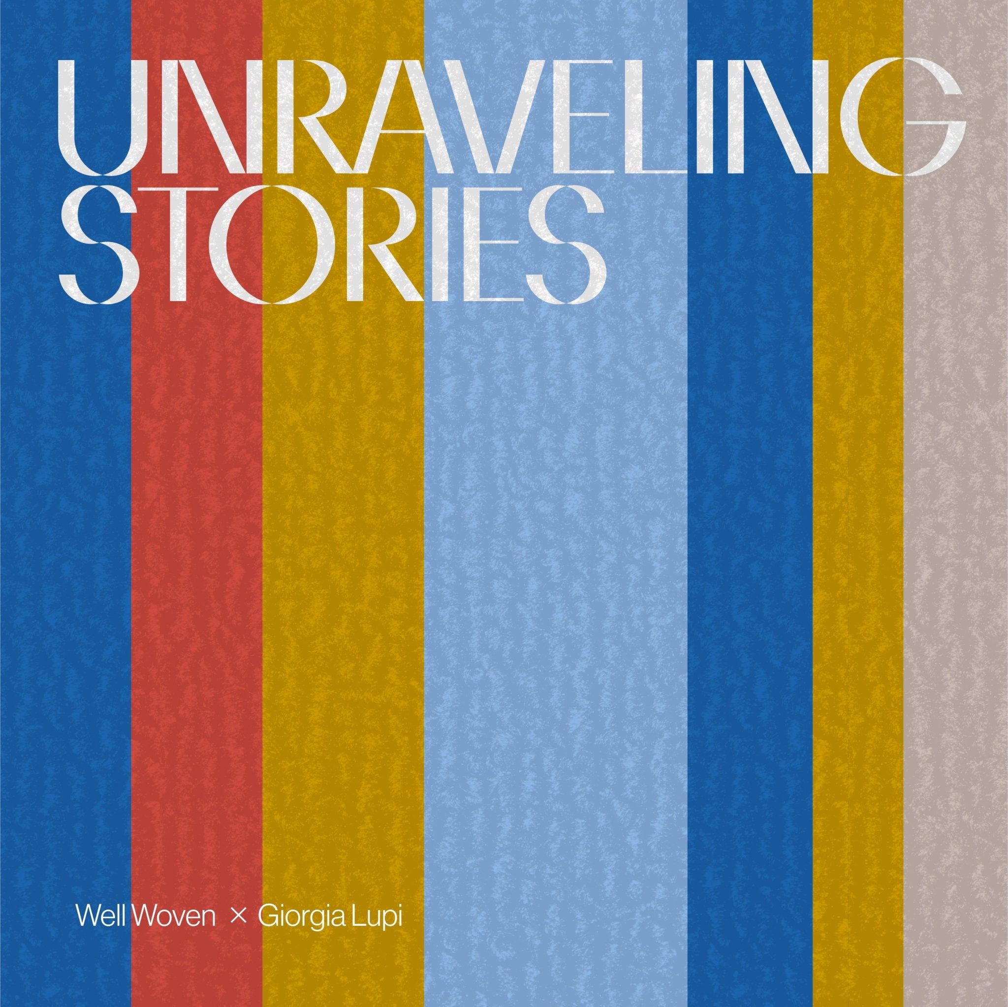 Unraveling Stories by Giorgia Lupi Contemporary Flat-Weave Area Rug、mySite、gigharbornorthrealestate