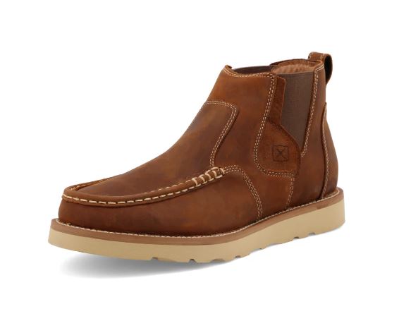 Twisted X Men's 4 Chelsea Wedge Sole Boots- MCA0013、mySite、dreamappss