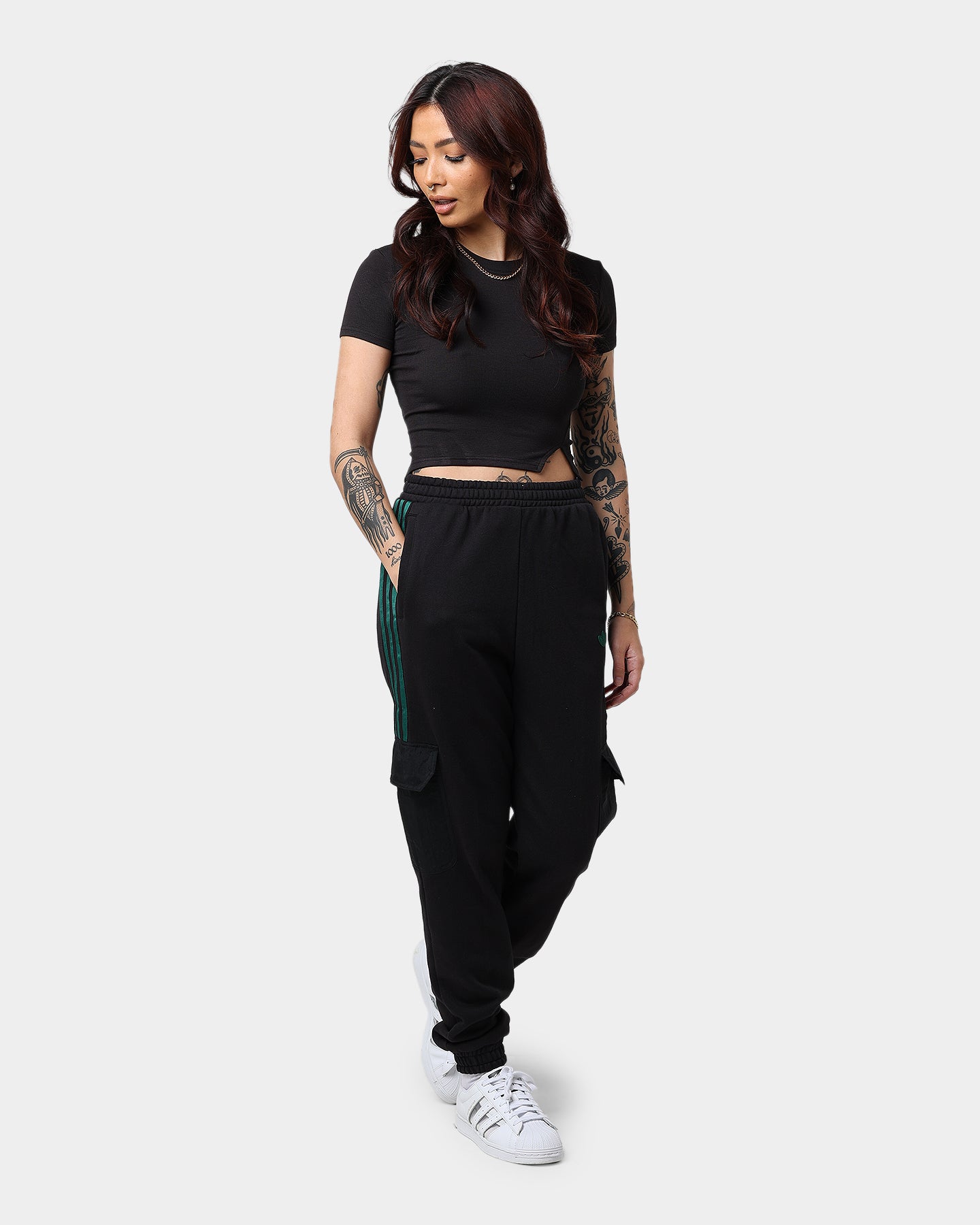 Adidas Women's Cargo Pants Black、mySite、zt4zffjzw