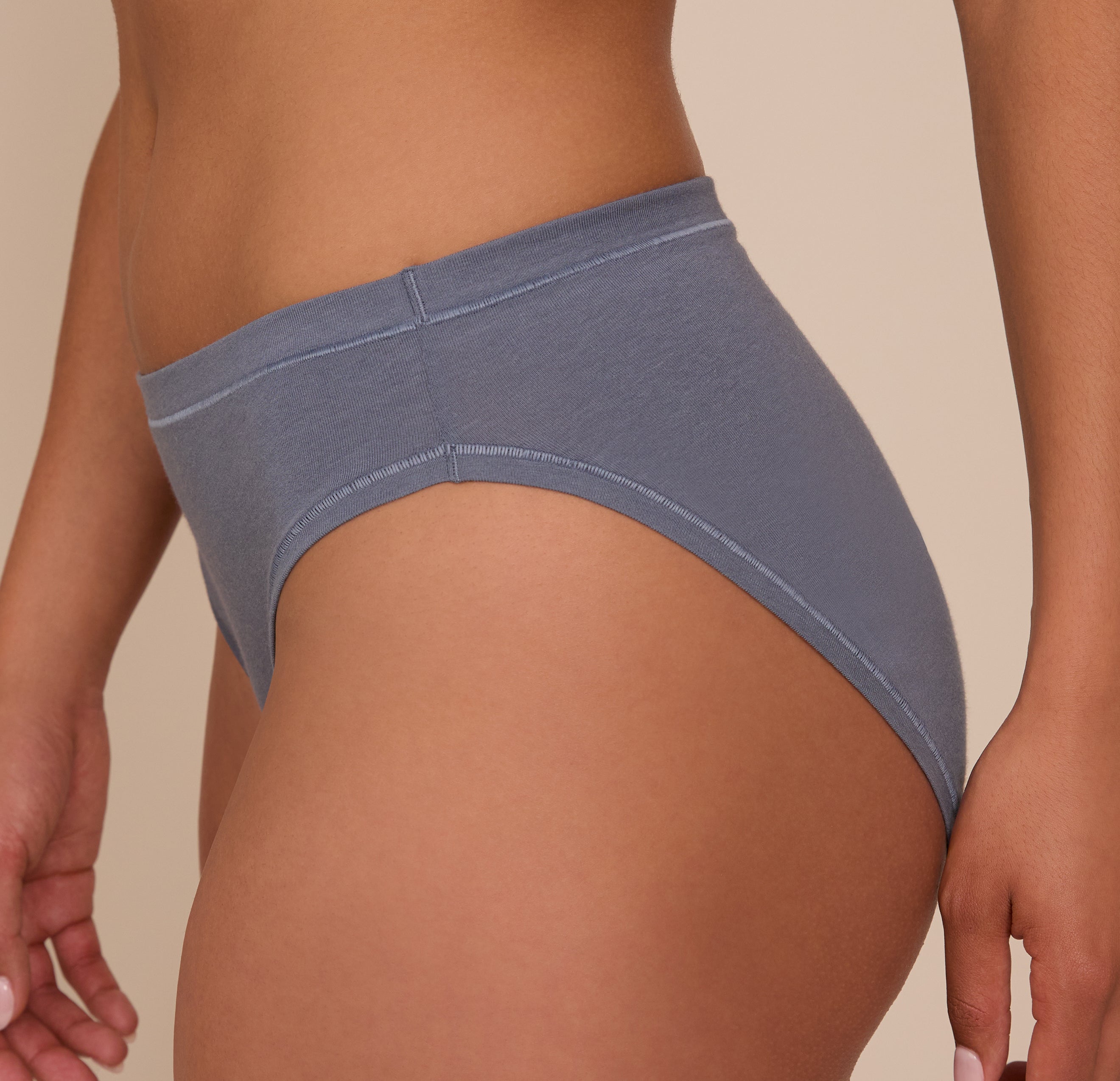 Cloud Cotton French Cut Brief - Slate、mySite、bengalsvssteelers