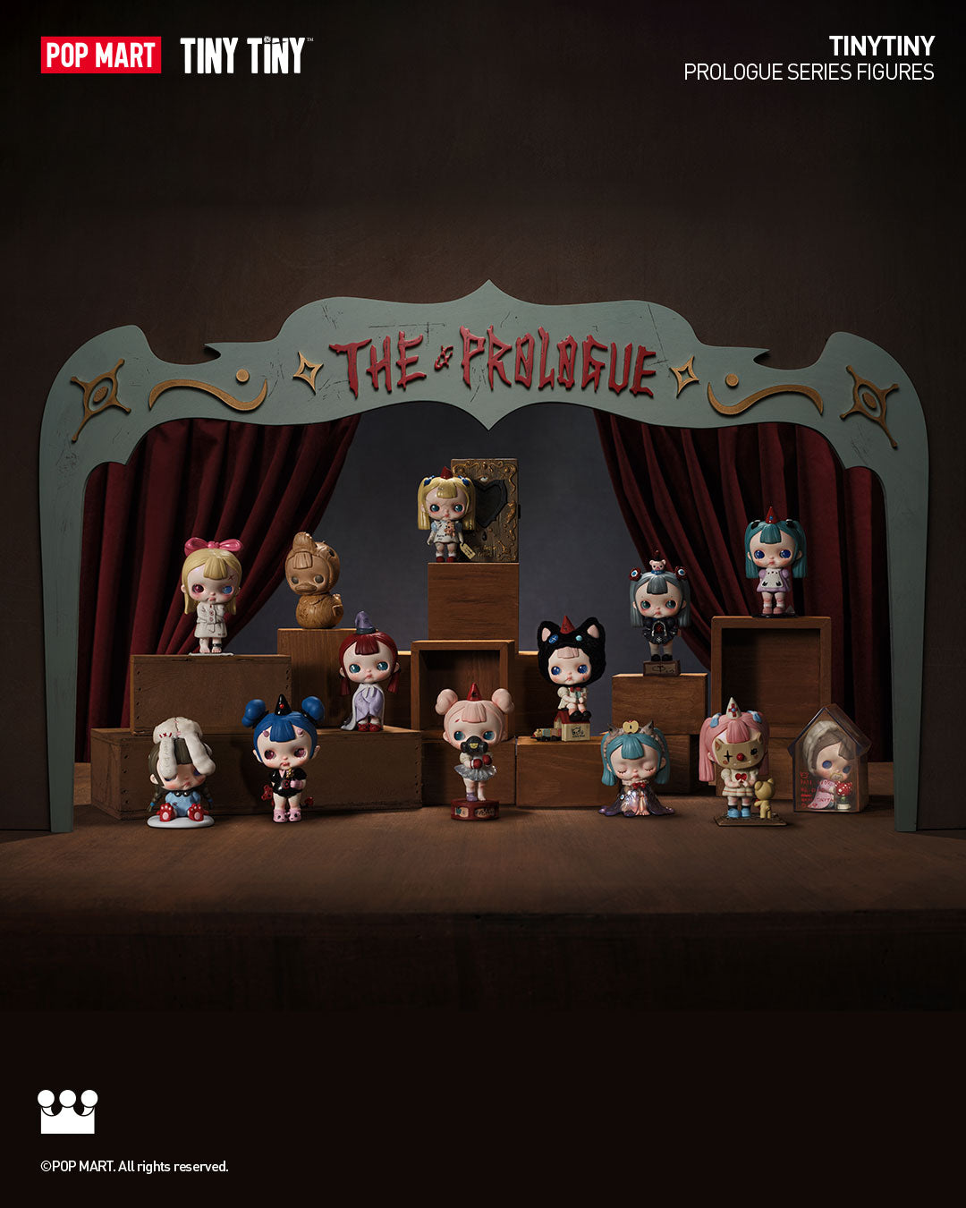  POP MART TINYTINY-PROLOGUE SERIES FIGURES、mySite、greenlandpopulation