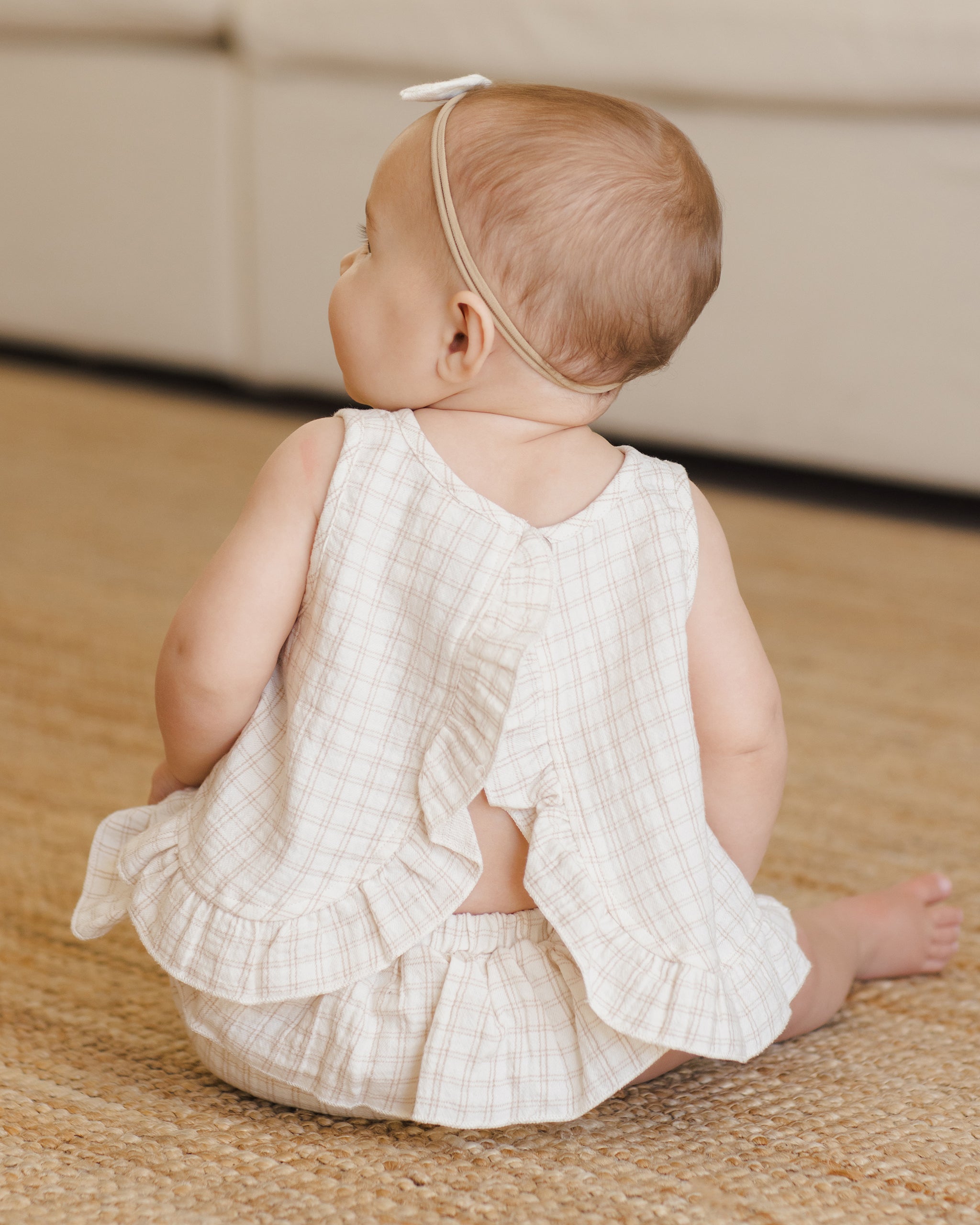  Ruffled Tulip Top + Bloomer Set || Oat Check、mySite、layawaytickets