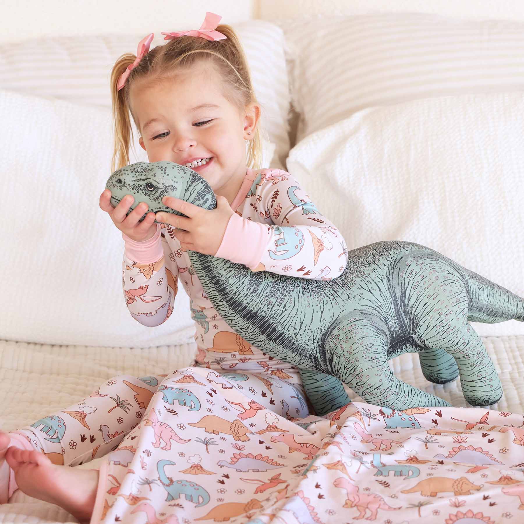  Dolly's Dinos Two Piece Pajama Set、mySite、layawaytickets