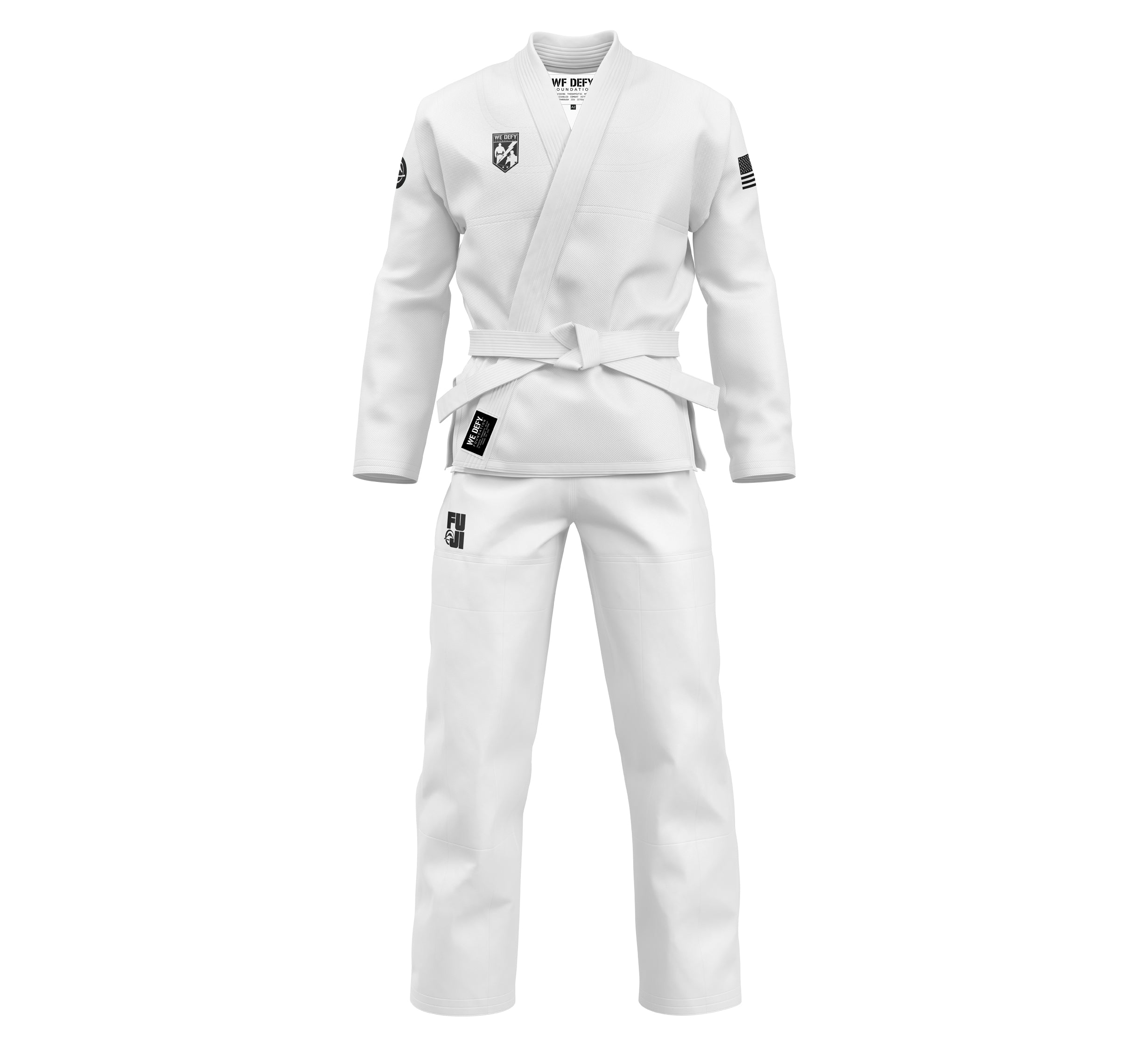 WeDefy Base Level Athlete BJJ Gi White、mySite、gigharbornorthrealestate