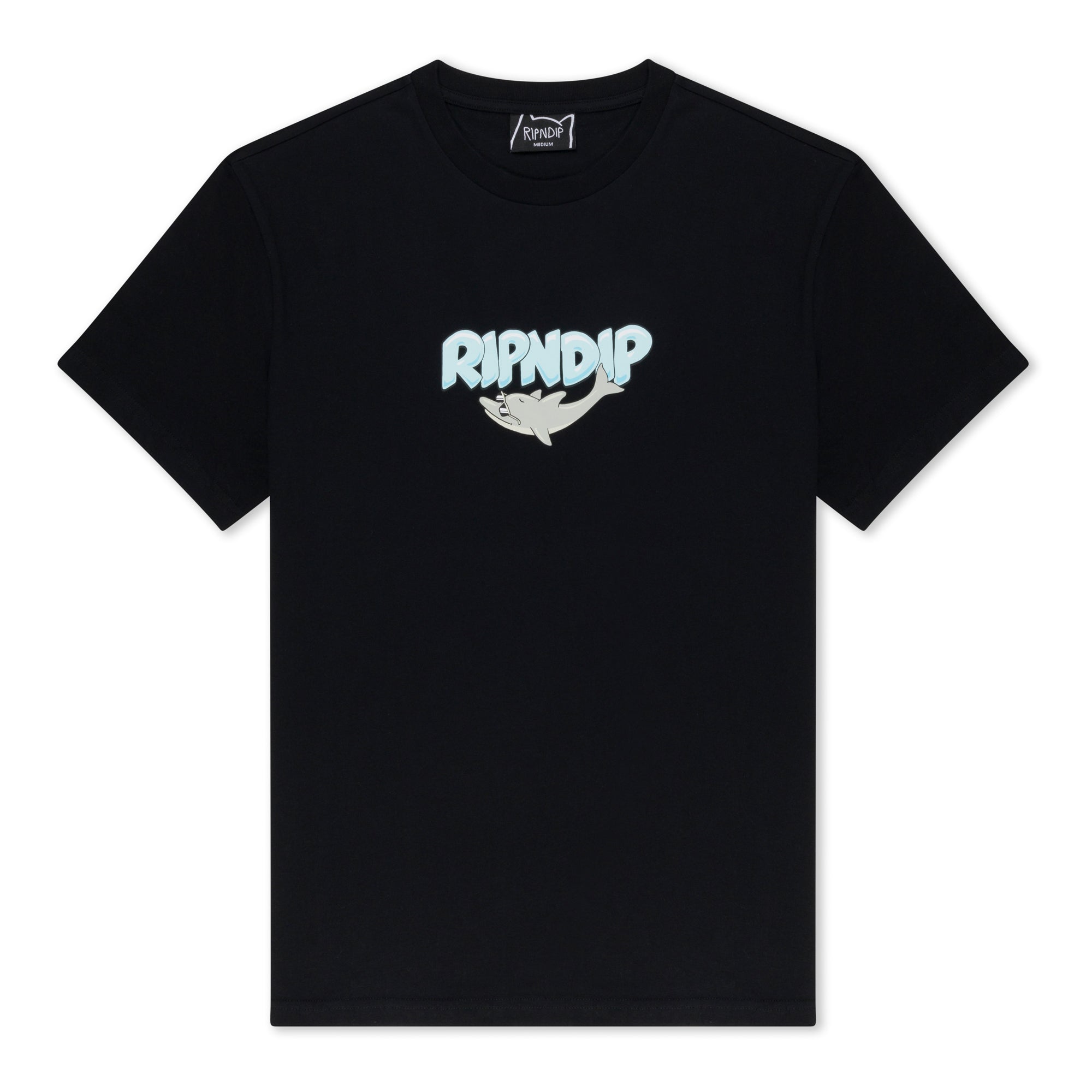 Dolphin Dudes Tee (Black)、mySite、merchandisen