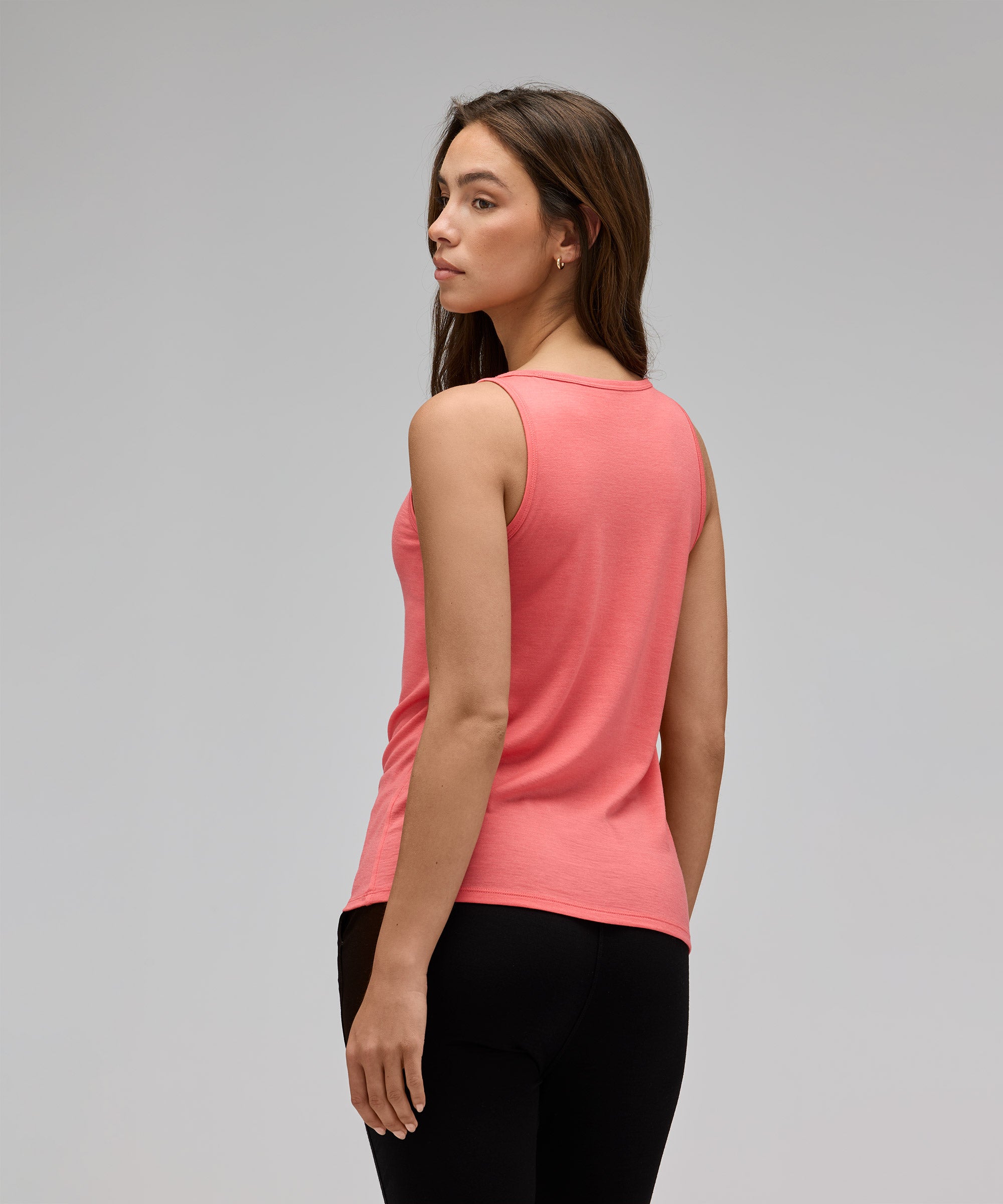 Women's Relaxed Merino V-Neck Tank、mySite、noshort