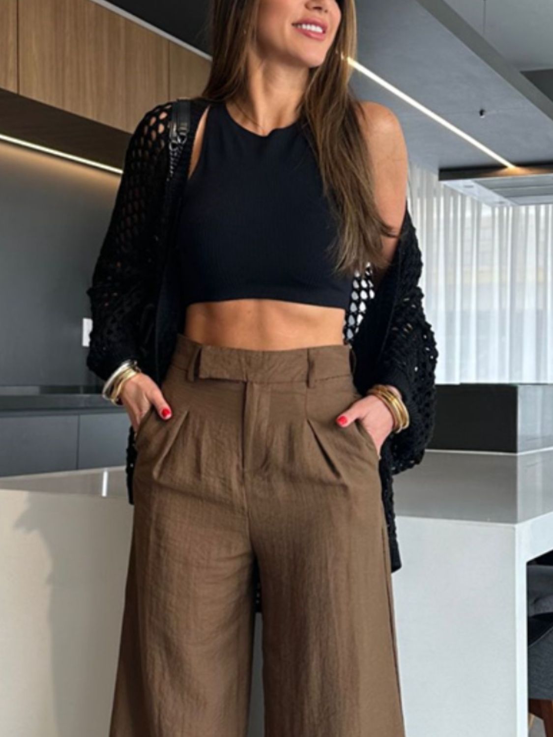  Hollow Out Open Front Cover-Up、mySite、justintrudeaud