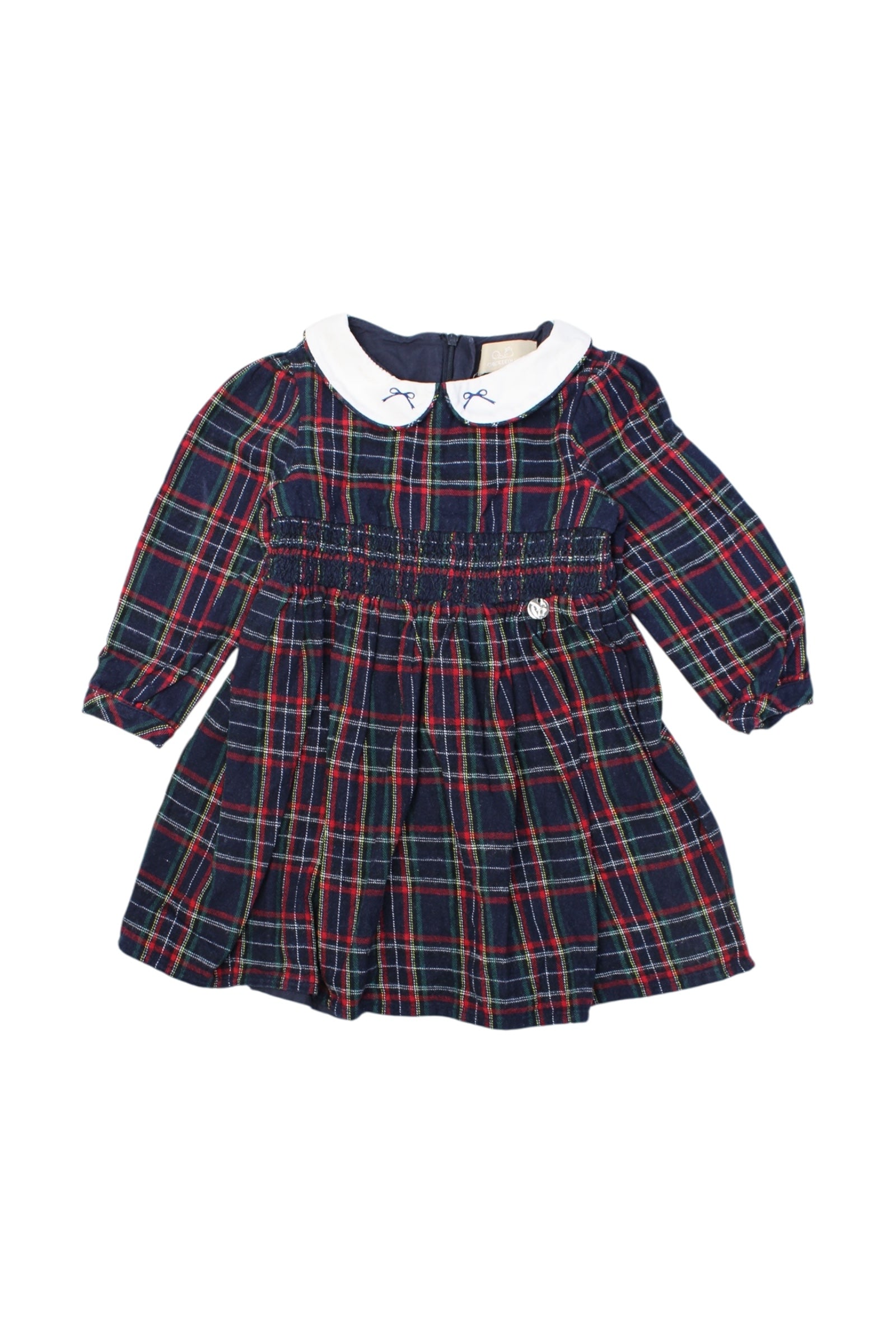 Chickeeduck Long Sleeve Checkered Dress 2T、mySite、g9winljtr