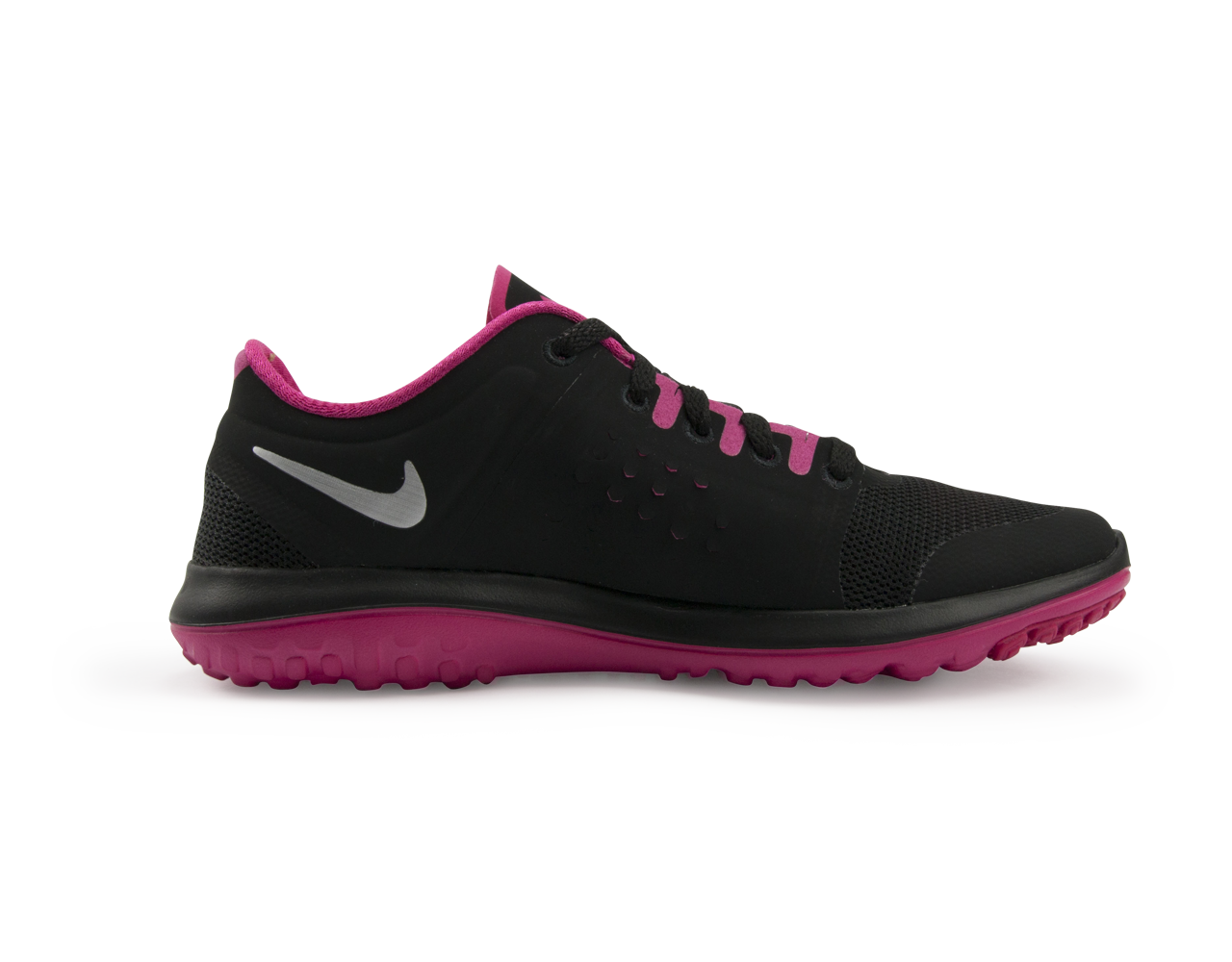 Nike Women's Nike FS Lite Running Shoes Black/Metallic Silver/Pink、mySite、bottomscart