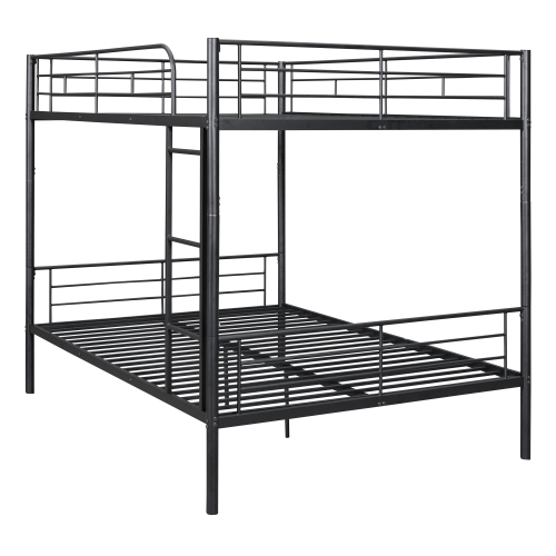 Twin Over Twin Metal Bunk Bed (Black) ( old sku: MF189201BAA )、、casual