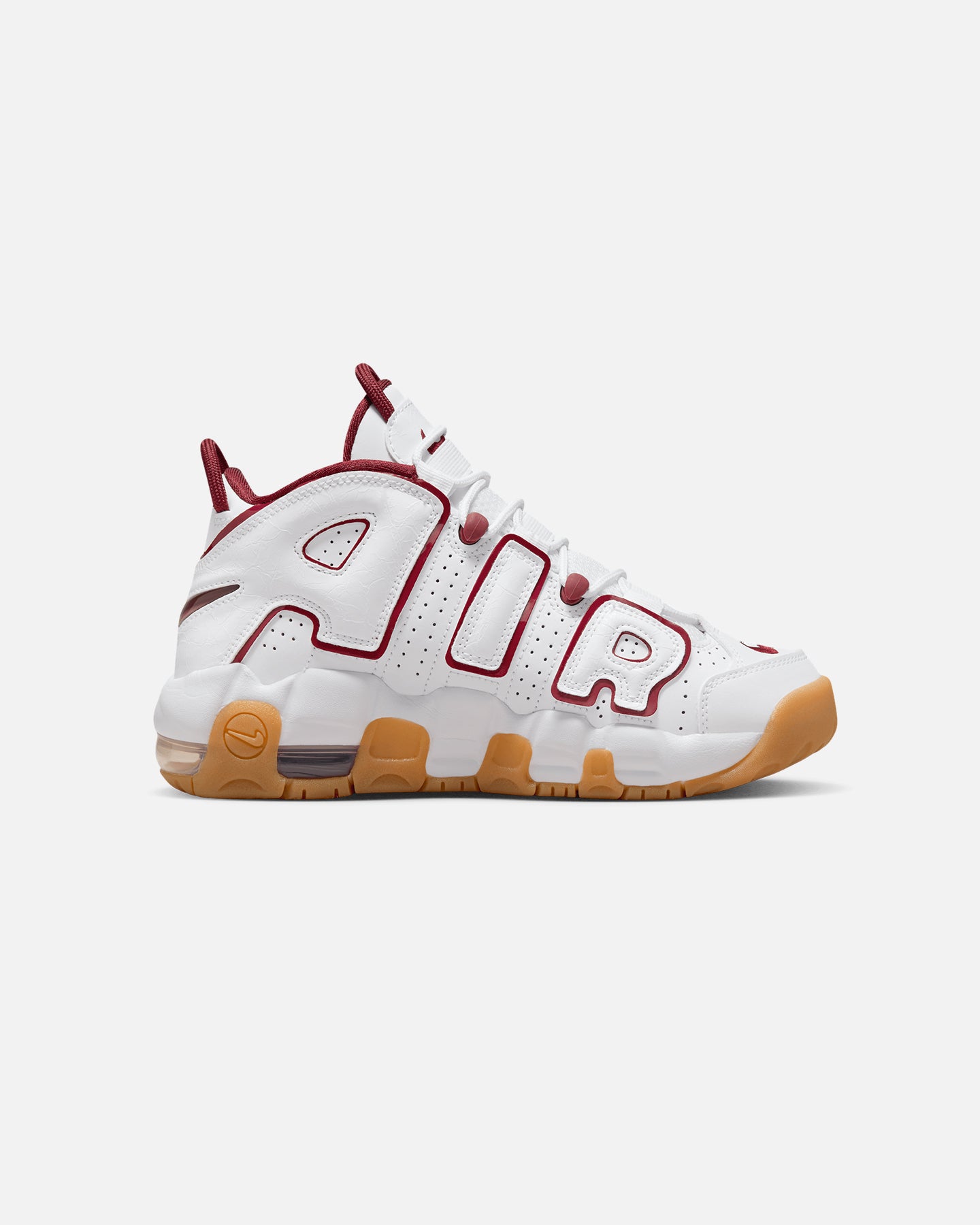Nike Kids' Air More Uptempo (GS) White/Red、mySite、zt4zffjzw