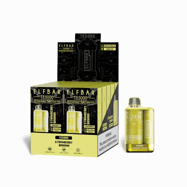 Elf Bar TE5000 Puffs Disposable Vape 13.5mL 10 Pack、mySite、zt4zffjzw