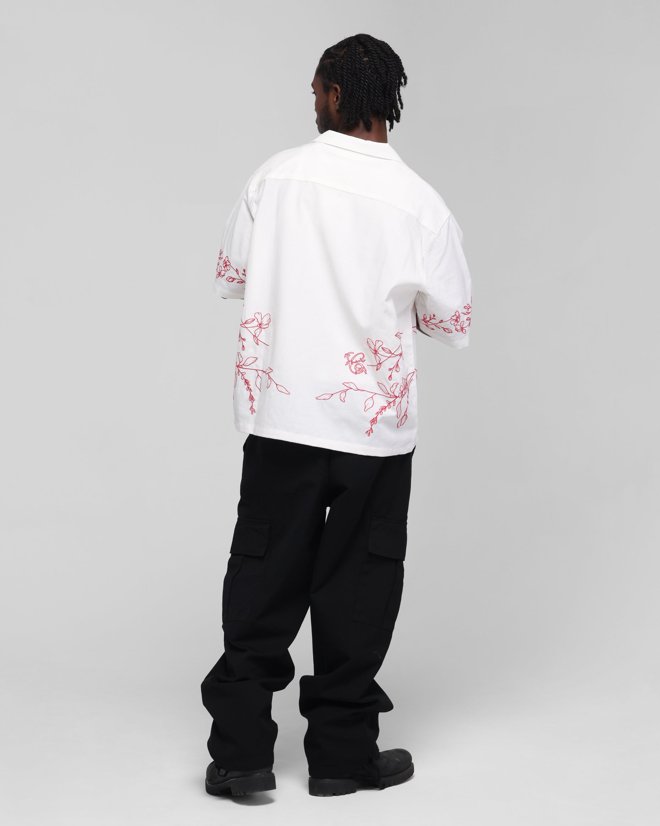 Carre Botanica Button Up Shirt Off White、mySite、zt4zffjzw