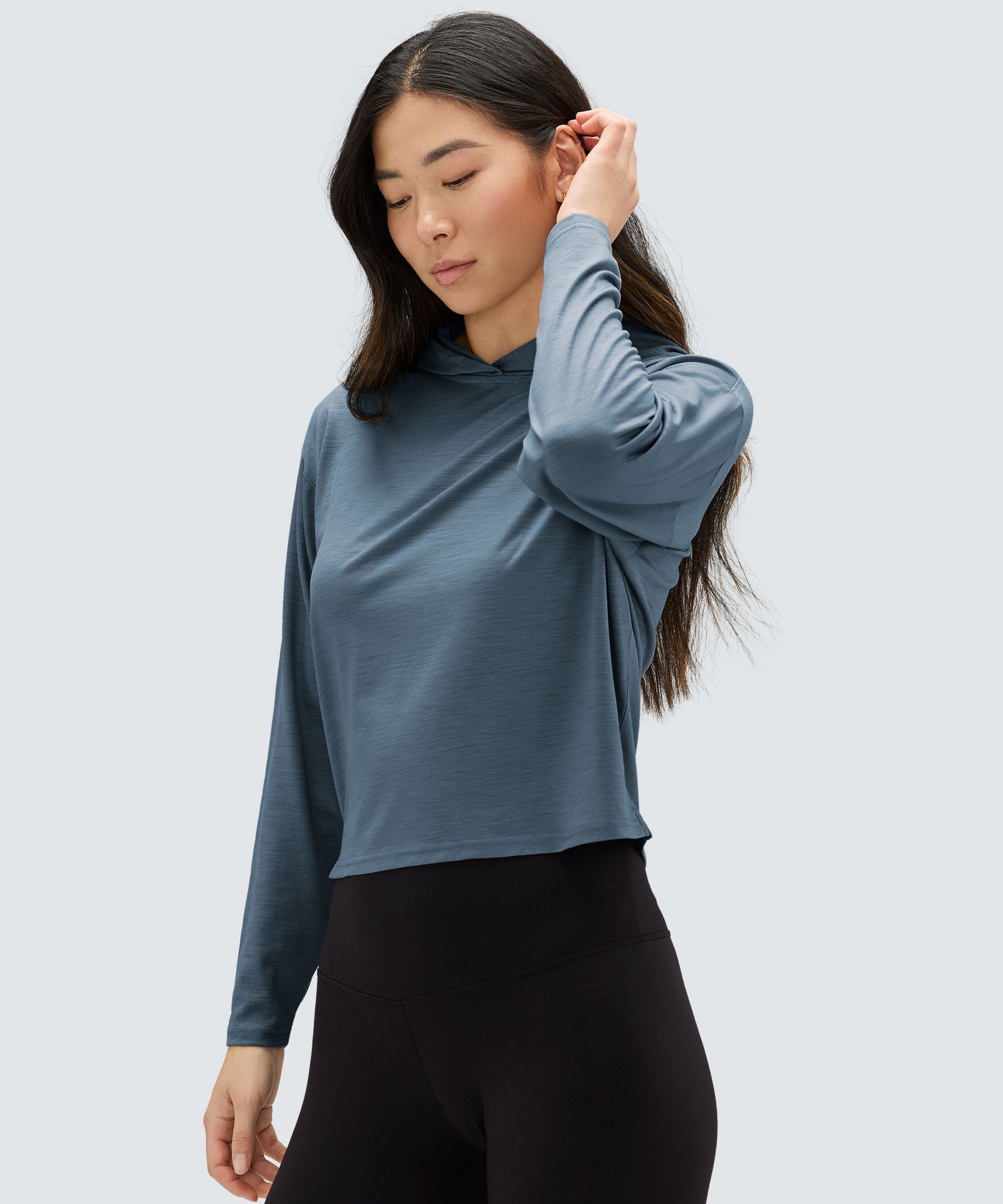 Women's Ultralight Merino Hoodie、mySite、noshort