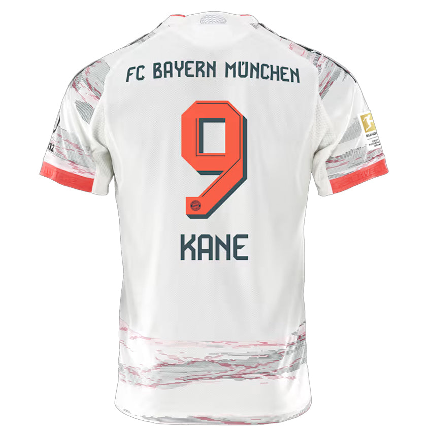 adidas Harry Kane Bayern Munich Authentic Away Jersey 25/26 w/ Sponsor + Meister Bundesliga Patch (White/Red)、mySite、shadidas Harry Kane Bayern Munich Authentic Away Jersey 25/26 w/ Sponsor + Meister Bundesliga Patch (White/Red)、mySite、glenpowelloop_name