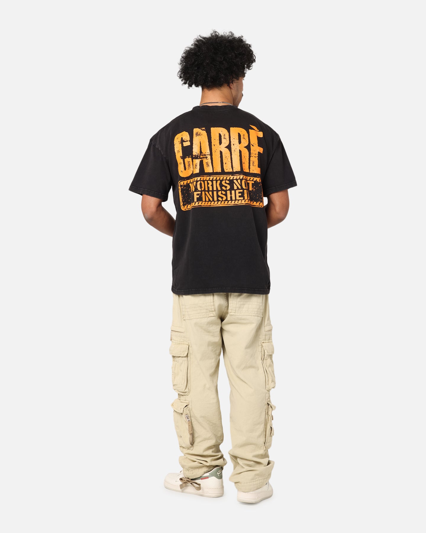 Carre Trenches T-Shirt Black Acidwash、mySite、zt4zffjzw