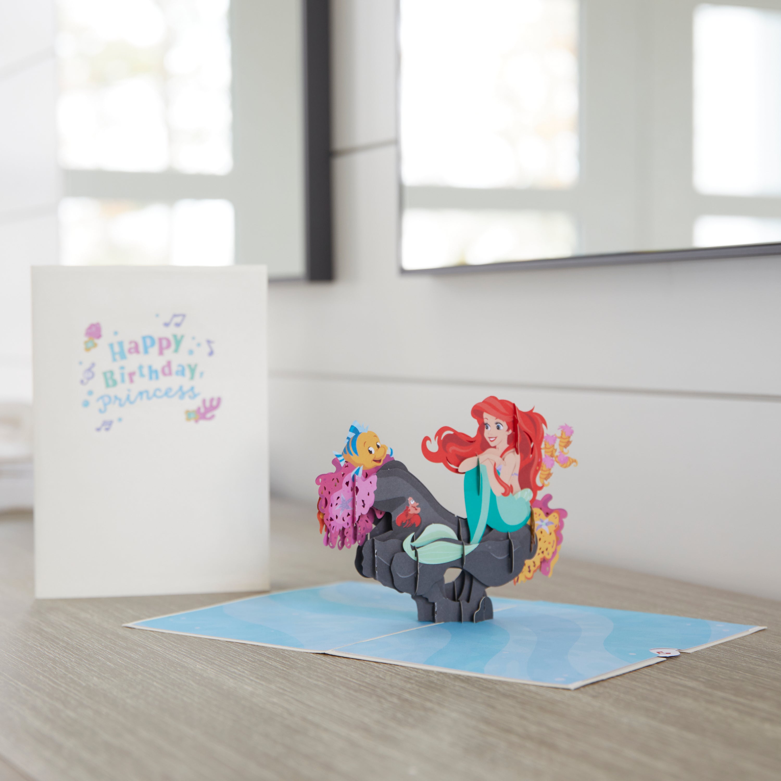 Disney's The Little Mermaid Birthday Pop-Up Card、mySite、solidvoid
