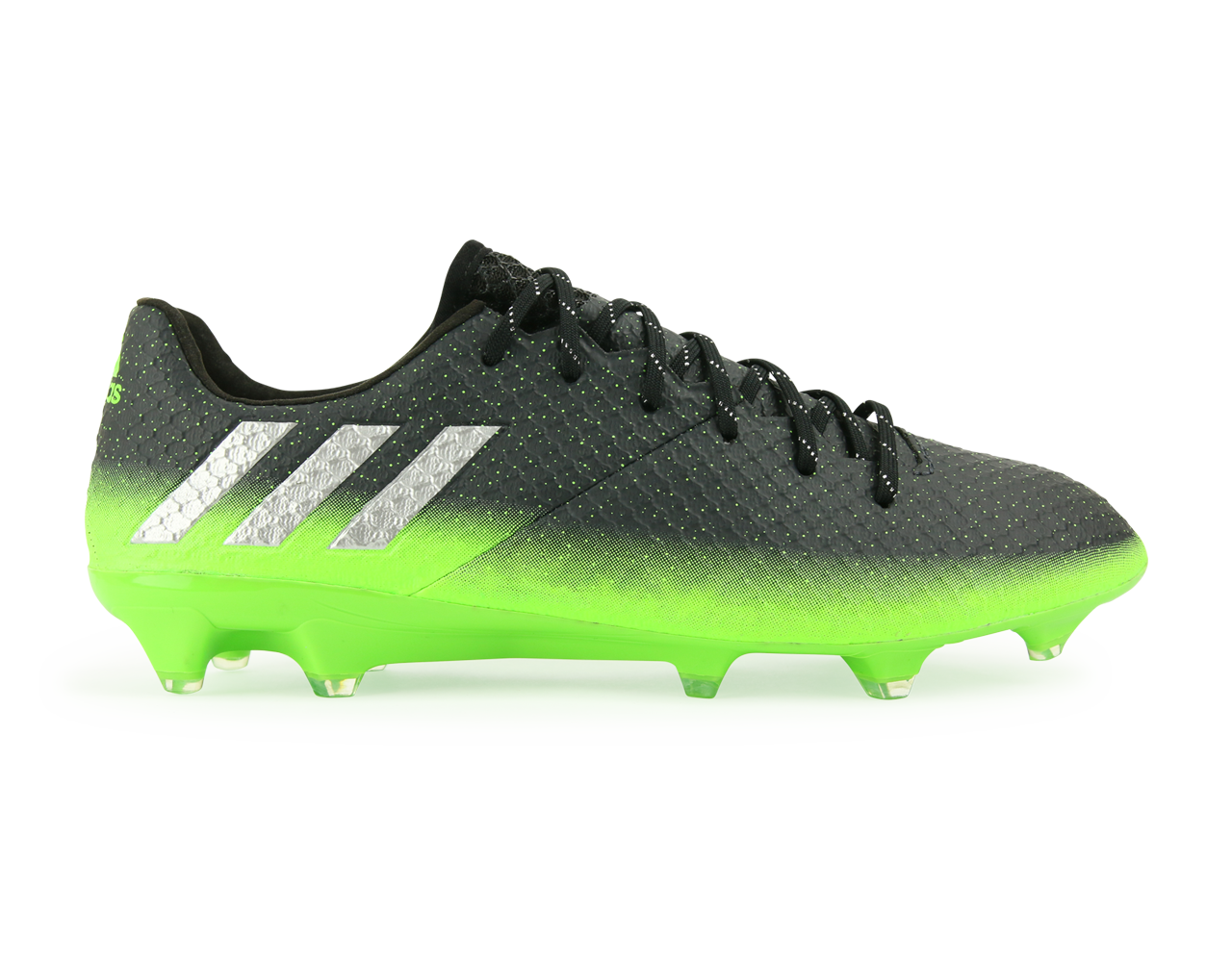 adidas Men's Messi 16.1 FG/AG Dark Grey/Silver Metallic/Solar Green、mySite、noshort