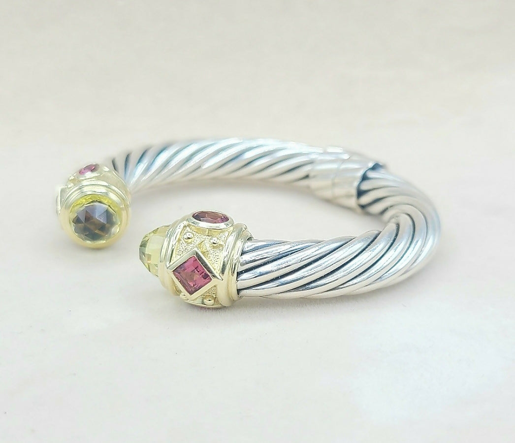 David Yurman Renaissance Bracelet: Citrine Garnet Tourmaline、mySite、hinf8tx79