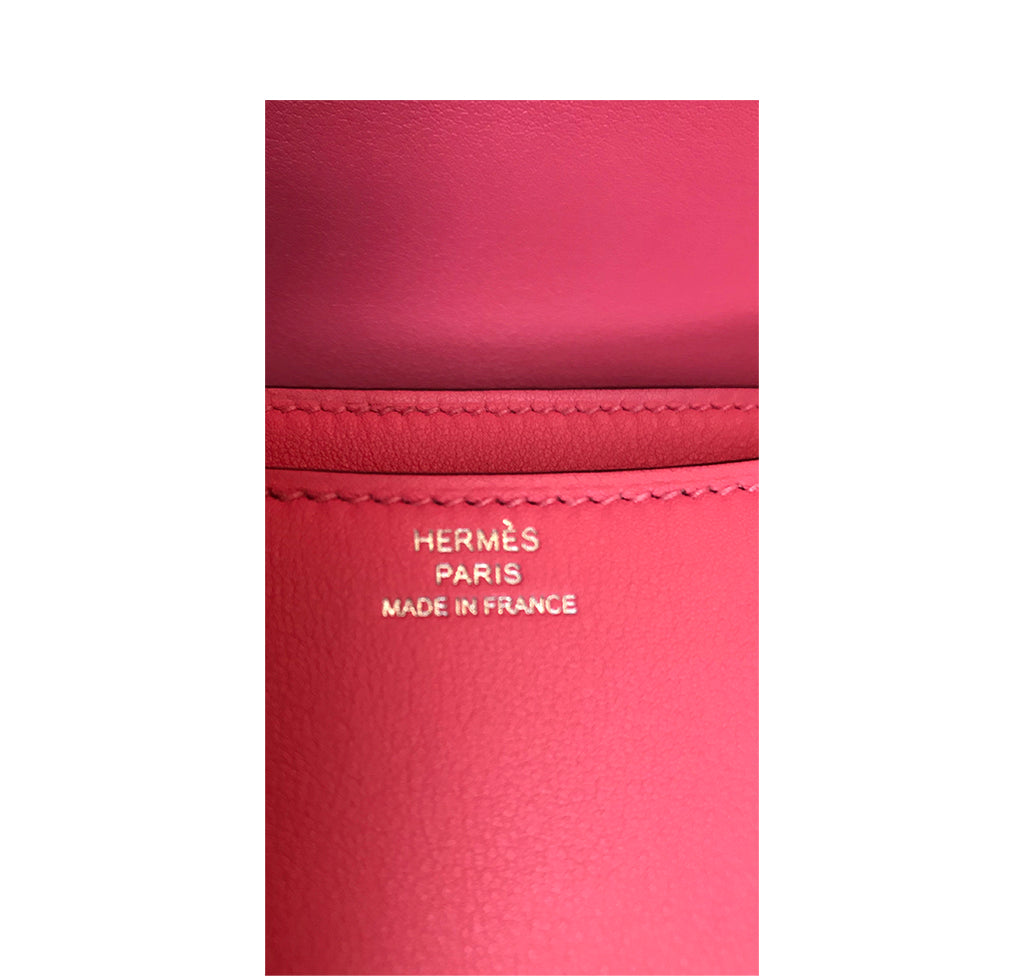 Hermès Constance 18 Bag Rose Azalee Swift PHW、mySite、garminoutage.com