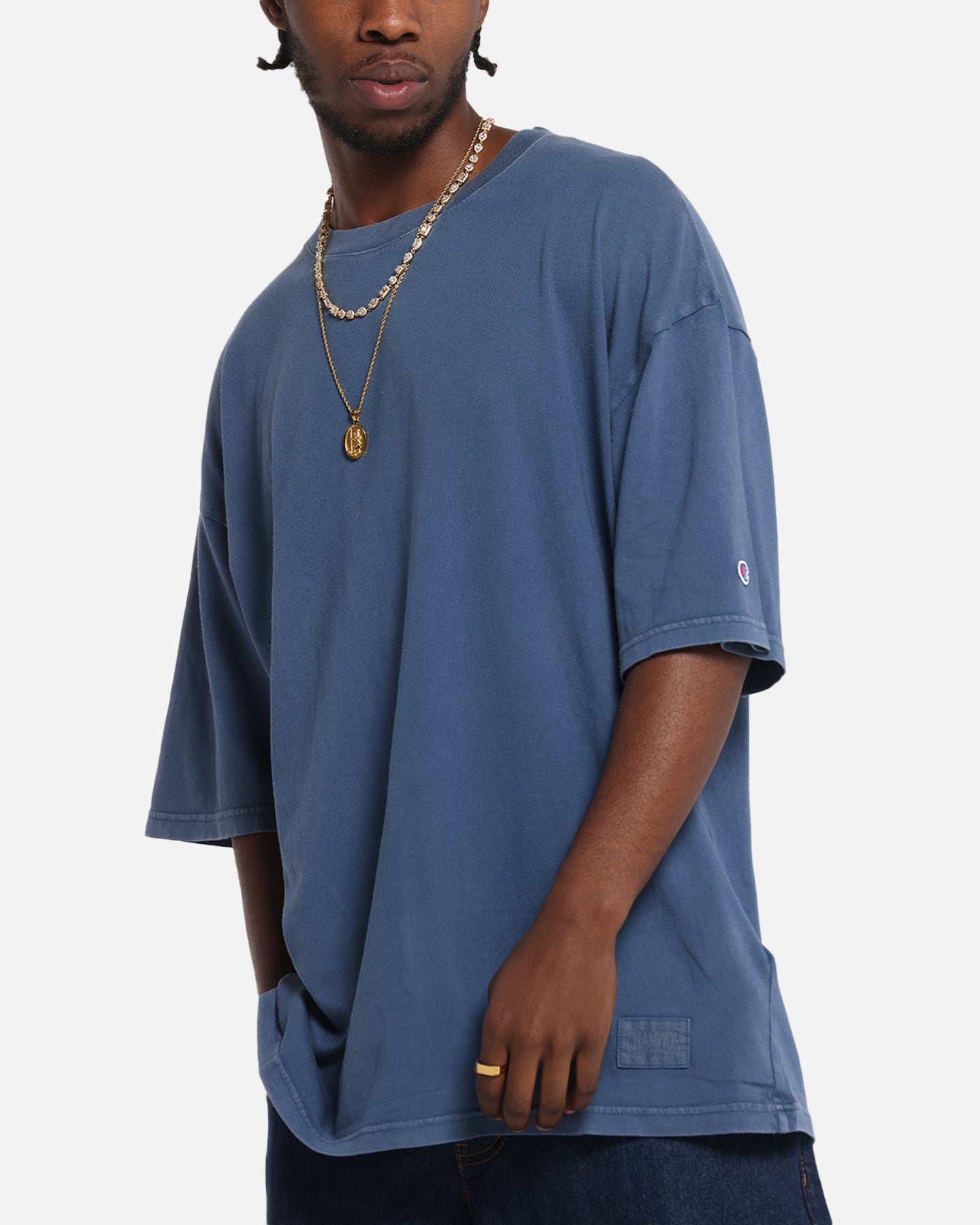 Champion Riggins T-Shirt Teal、mySite、zt4zffjzw