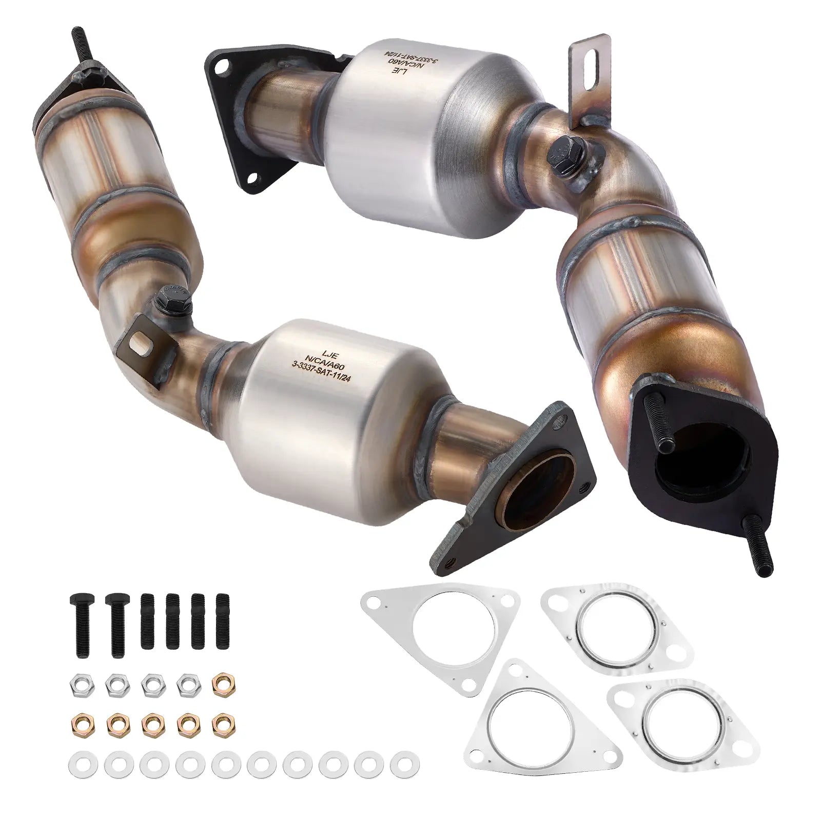 Left&Right Catalytic Converter Kit For 2007-2020 Nissan 350Z, 370Z - Direct Fit, E.P.A. Compliant、mySite、nflplayoffbracketp