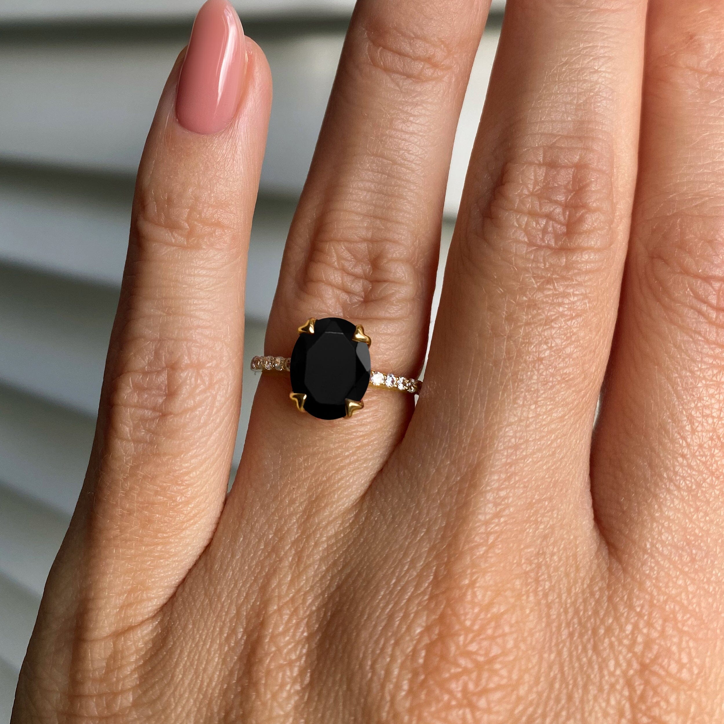 Black Obsidian Ring - Harlow、mySite、hinf8tx79