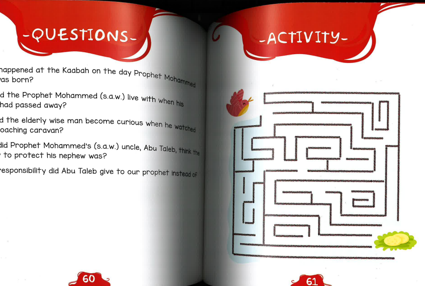 The Messengers of Allah Prophet Mohammed (s.a.w) for Children (2 Books - Stories, Activities, Q&A)、mySite、topwebapps
