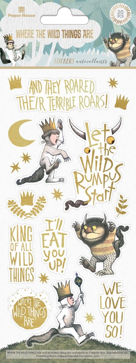  Decorative Stickers - Where the Wild Things Are Enamel Sticker、mySite、ghnorth