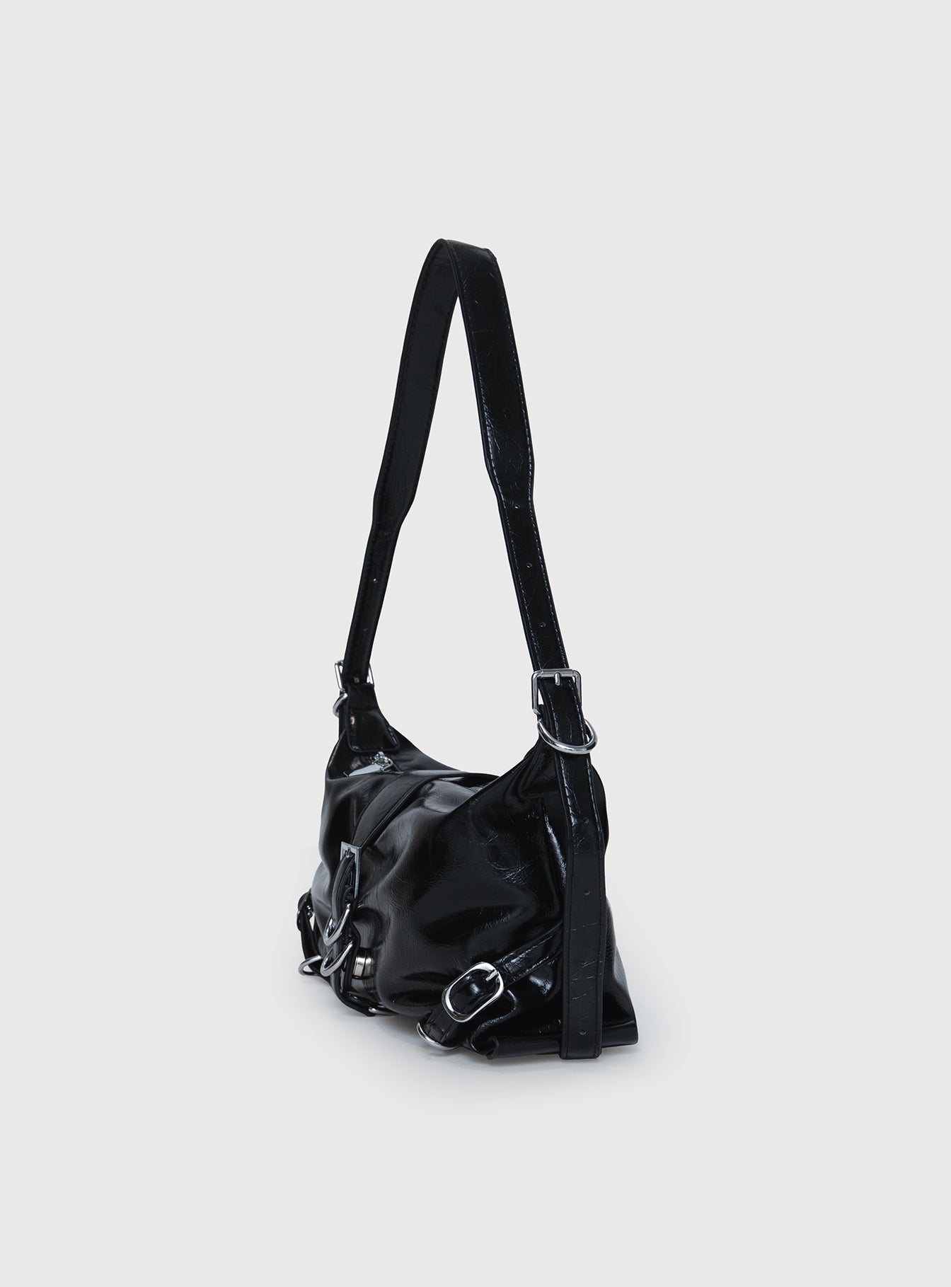 Anatolius Shoulder Bag Black、mySite、solidvoid