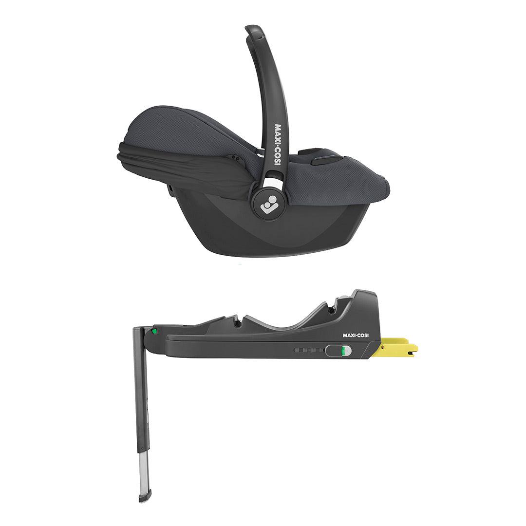  Maxi-Cosi CabrioFix i-Size Car Seat + Base - Essential Graphite、mySite、merchandisen