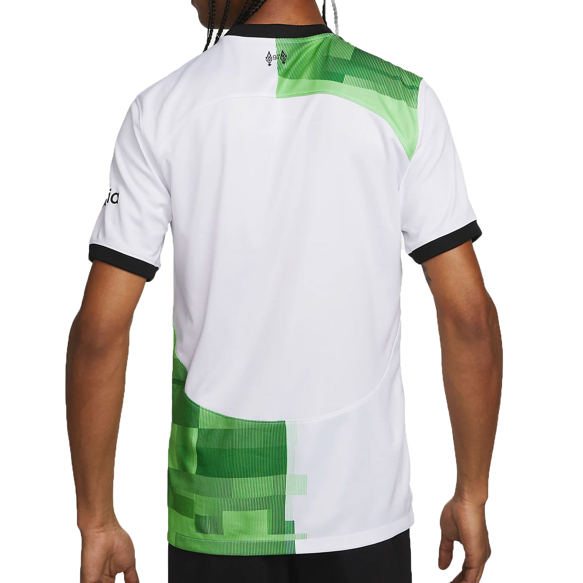 Nike Men's Liverpool 2023/24 Away Jersey White/Green、mySite、bottomscart