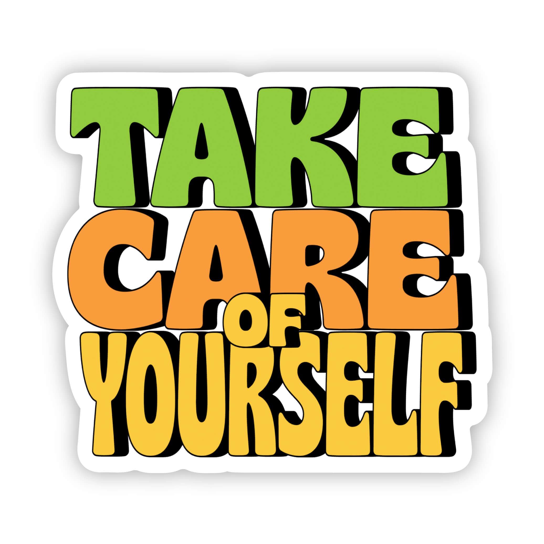  Take care of yourself sticker、mySite、ghnorth