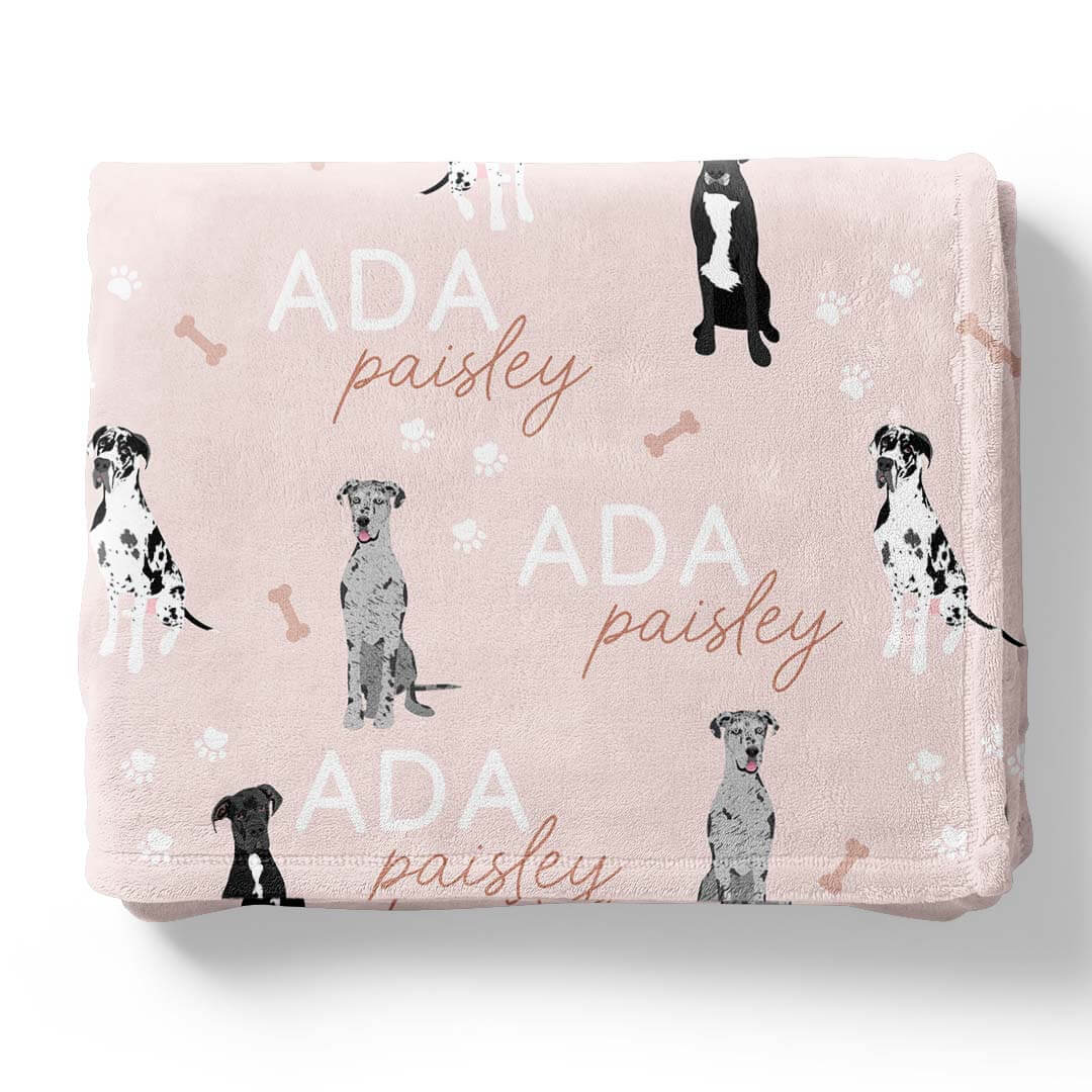  Personalized Kids Blankets | Dog Breeds、mySite、layawaytickets