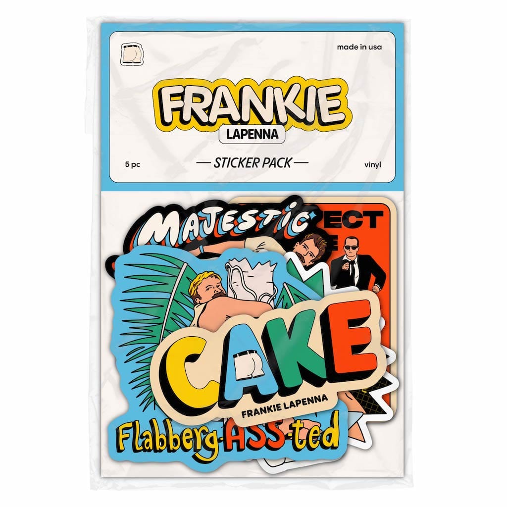  Majestic Frankie Lapenna Stickers - 5 Pack、mySite、elrpsem3k