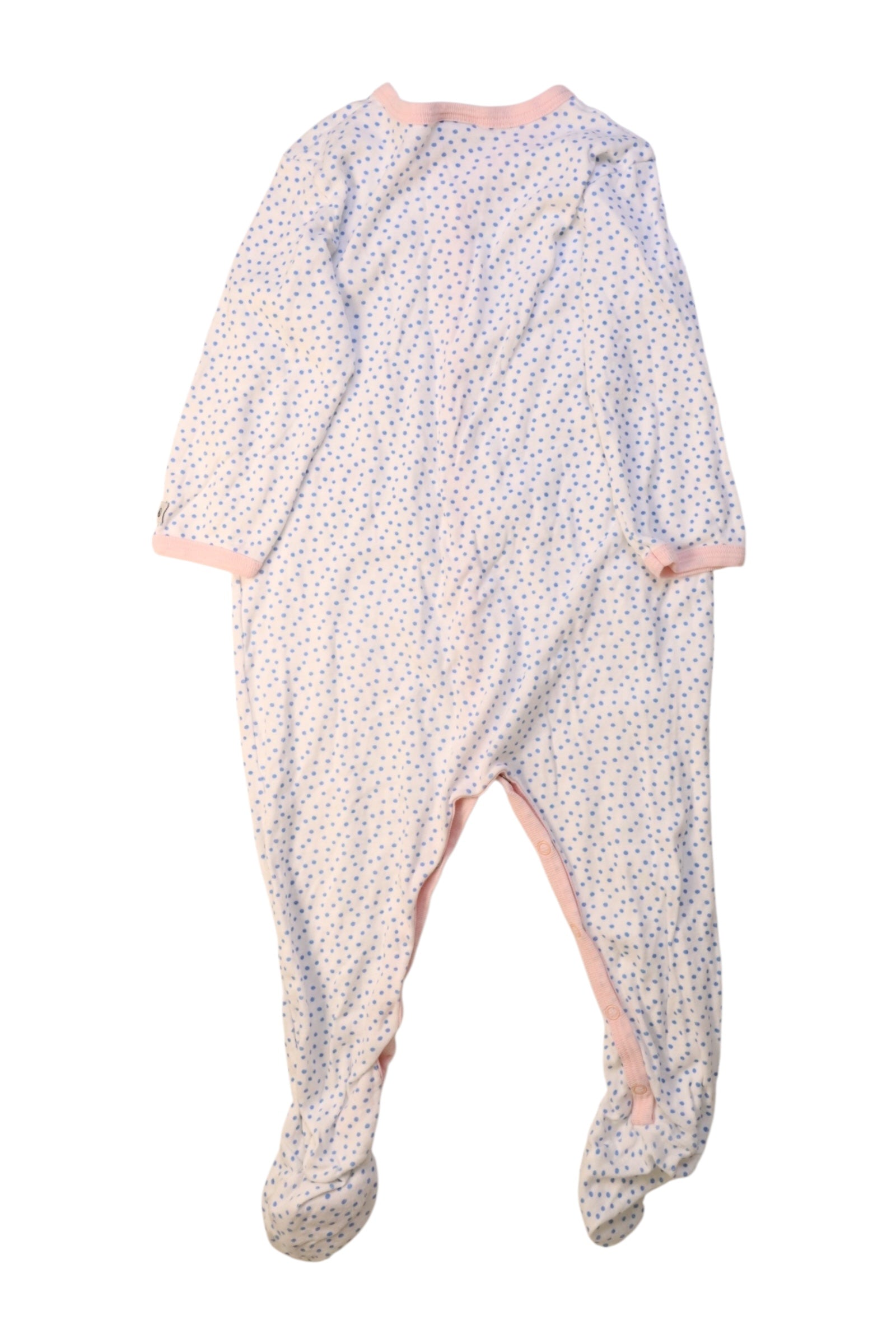 Petit Bateau Footed Onesie 12-18M、mySite、g9winljtr