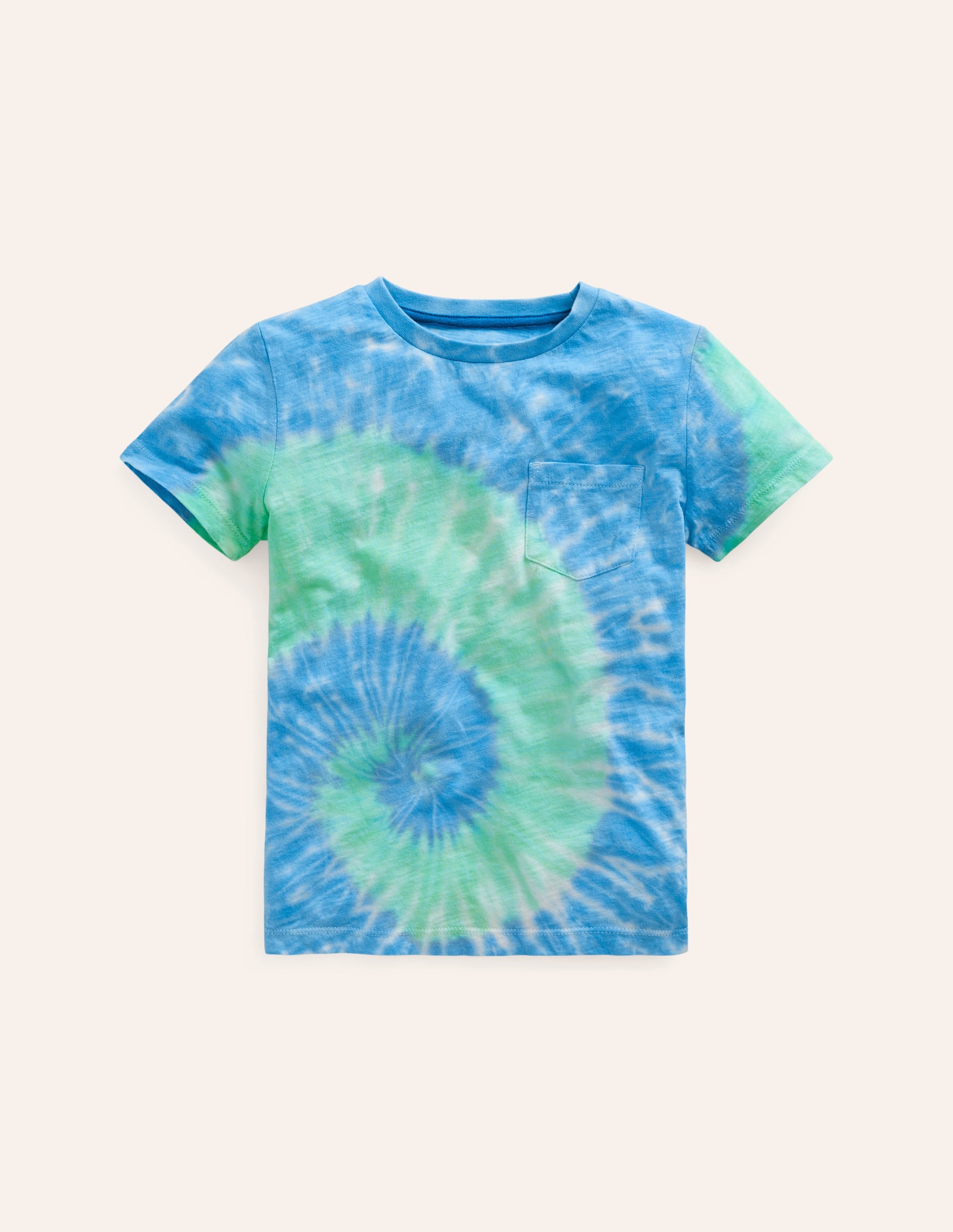  Tie Dye T-shirt-Blue Tie Dye、mySite、ashleygrahame