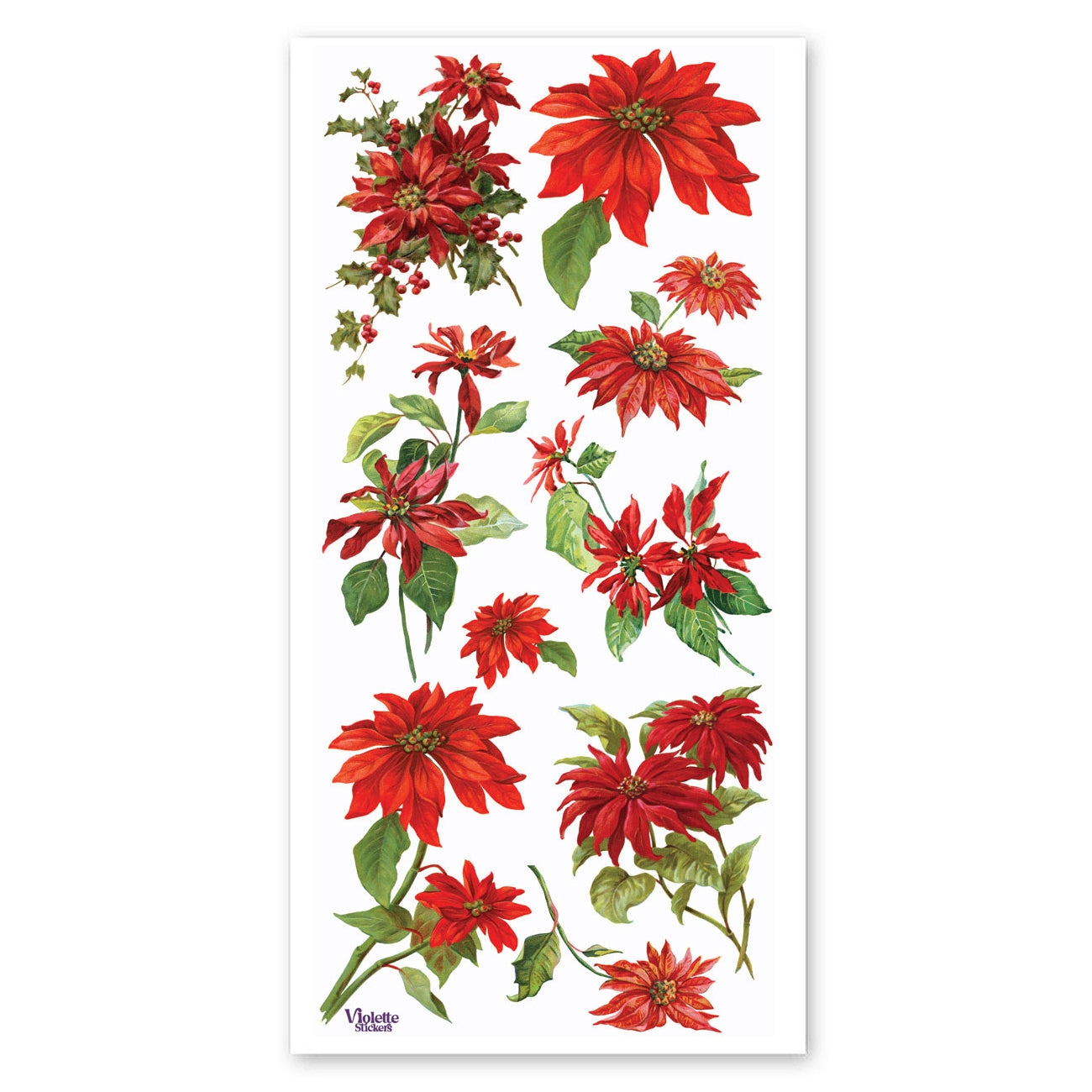  Poinsettia Stickers、mySite、ghnorth